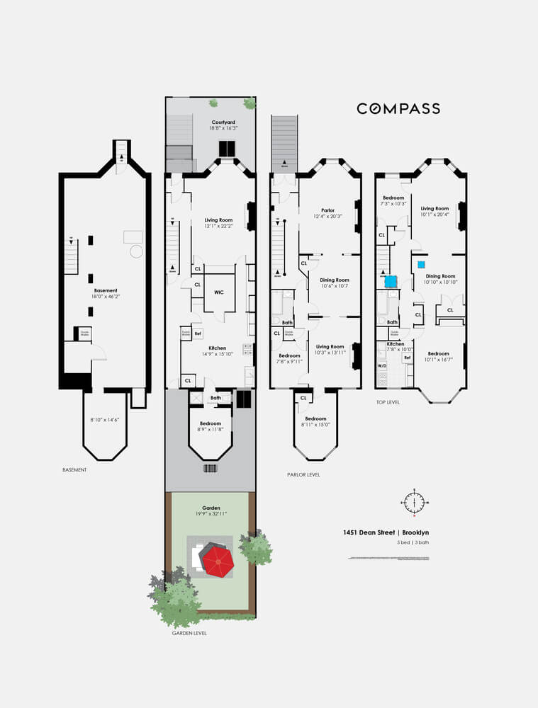 floorplan of 1451 dean street brooklyn