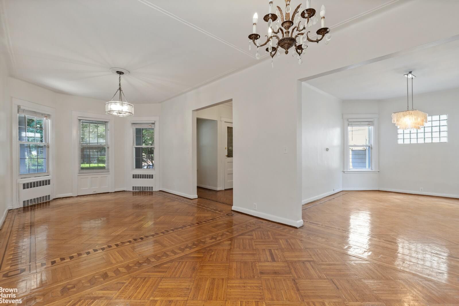 interior of apartment 1 in 555 rugby road brooklyn