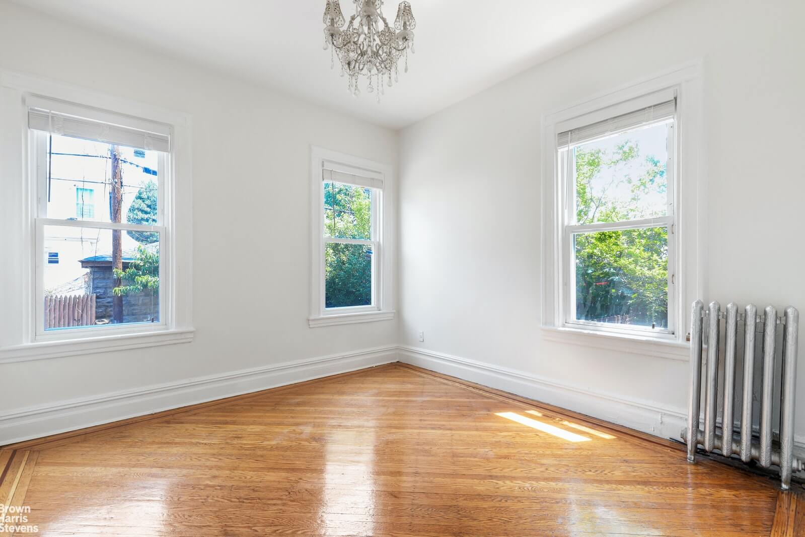 interior of apartment 1 in 555 rugby road brooklyn