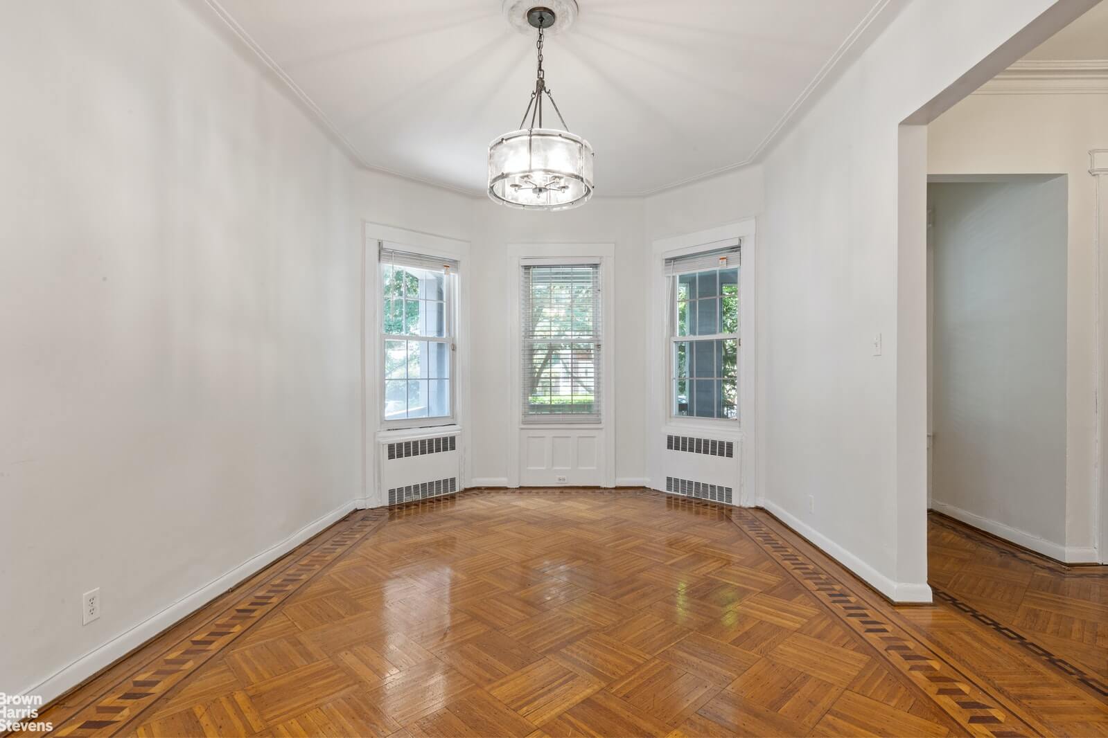 interior of apartment 1 in 555 rugby road brooklyn