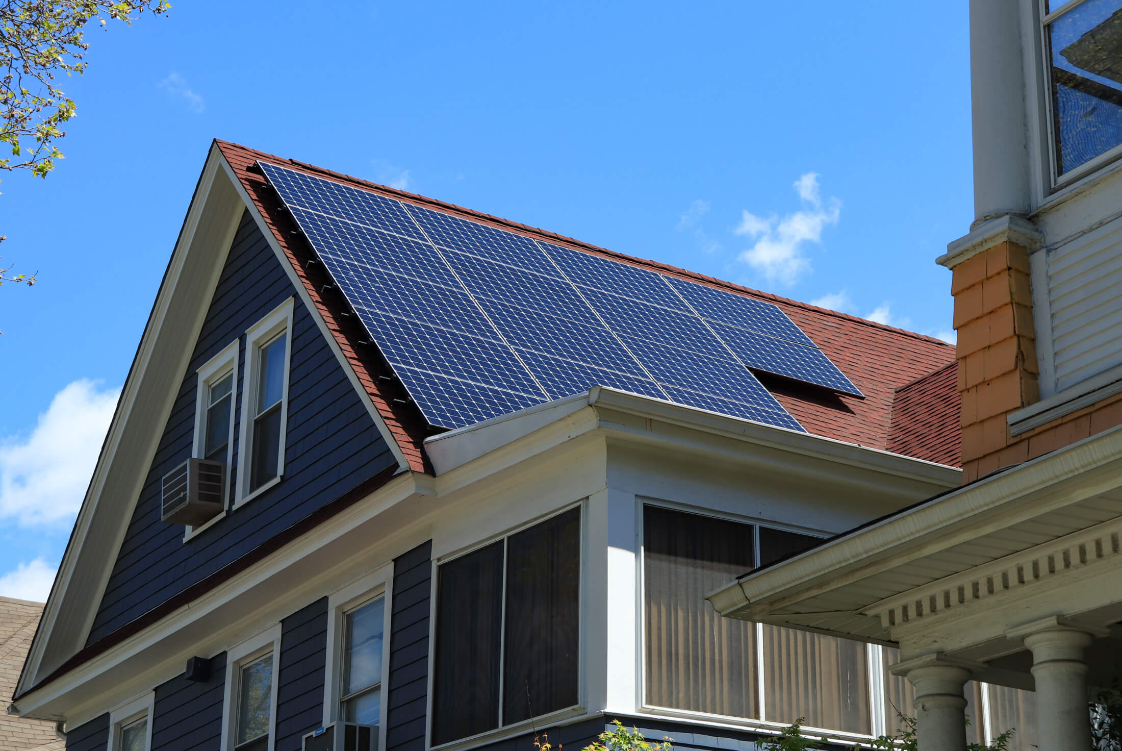 solar panels in Flatbush
