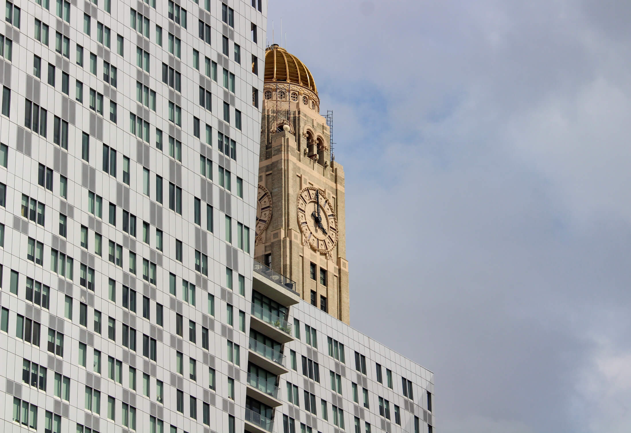 skyline in fort greene brooklyn