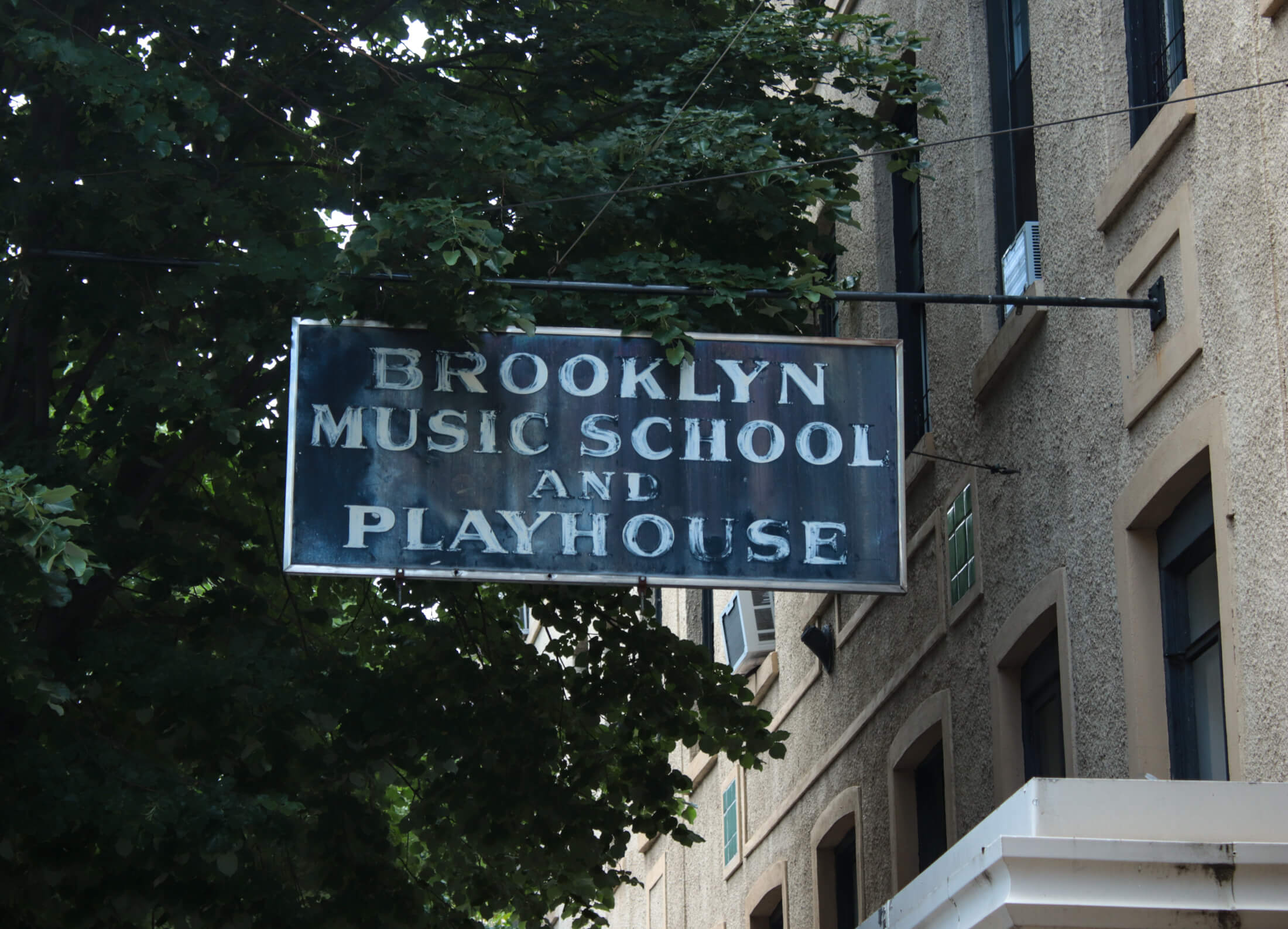 sign for brooklyn music school