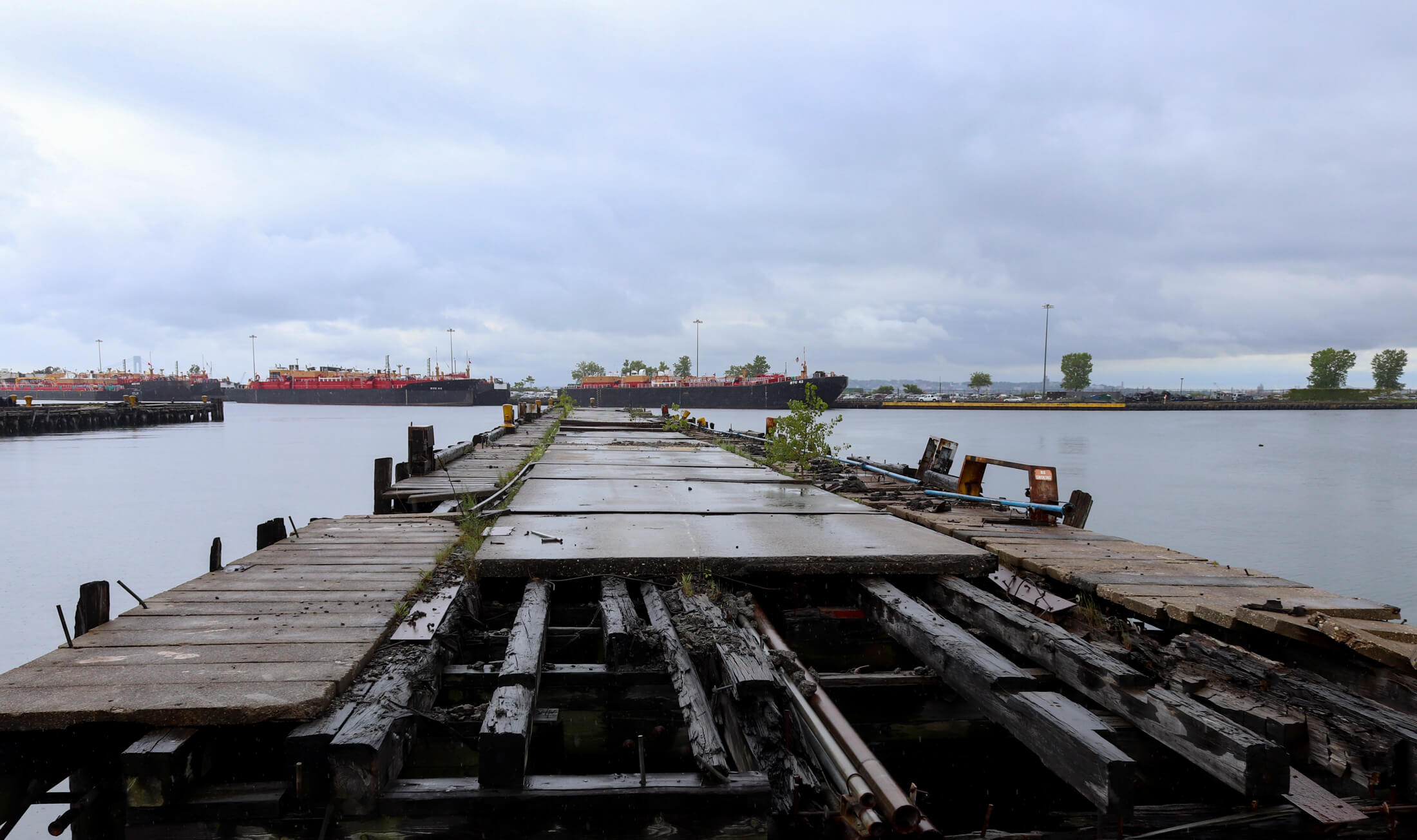 pier in red hook brooklyn