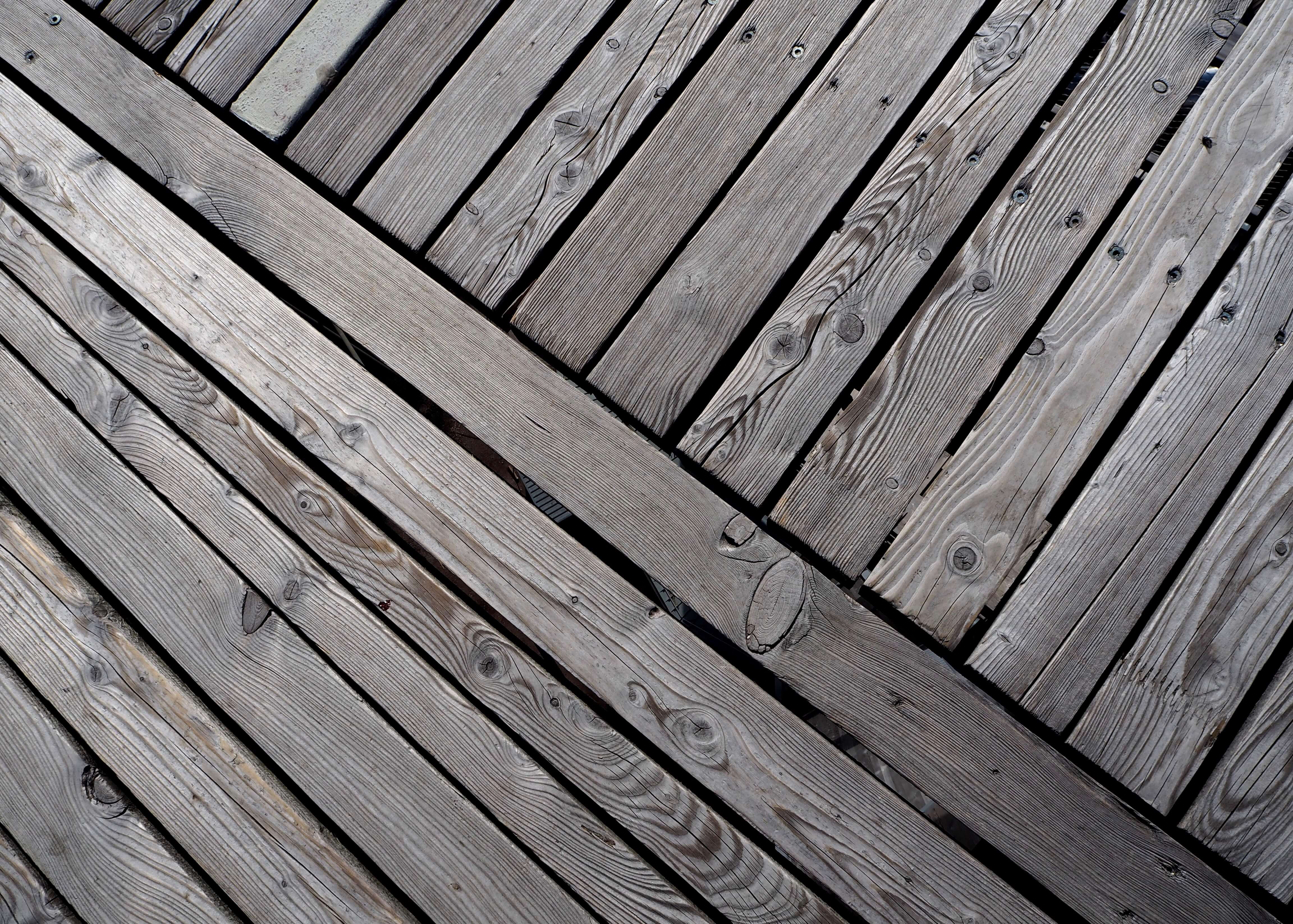 wooden deck