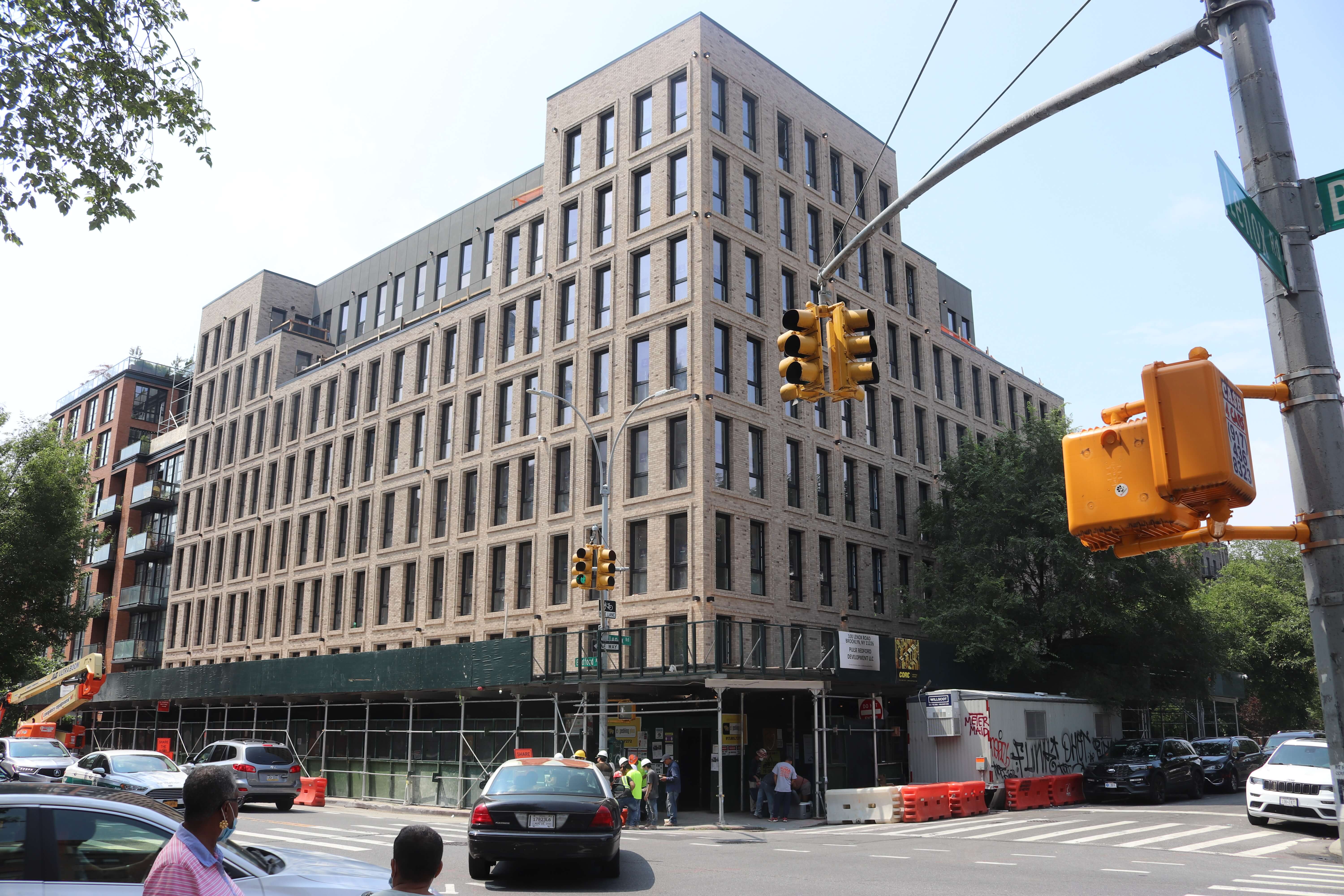 View from corner of Lenox Road and Bedford Avenue.