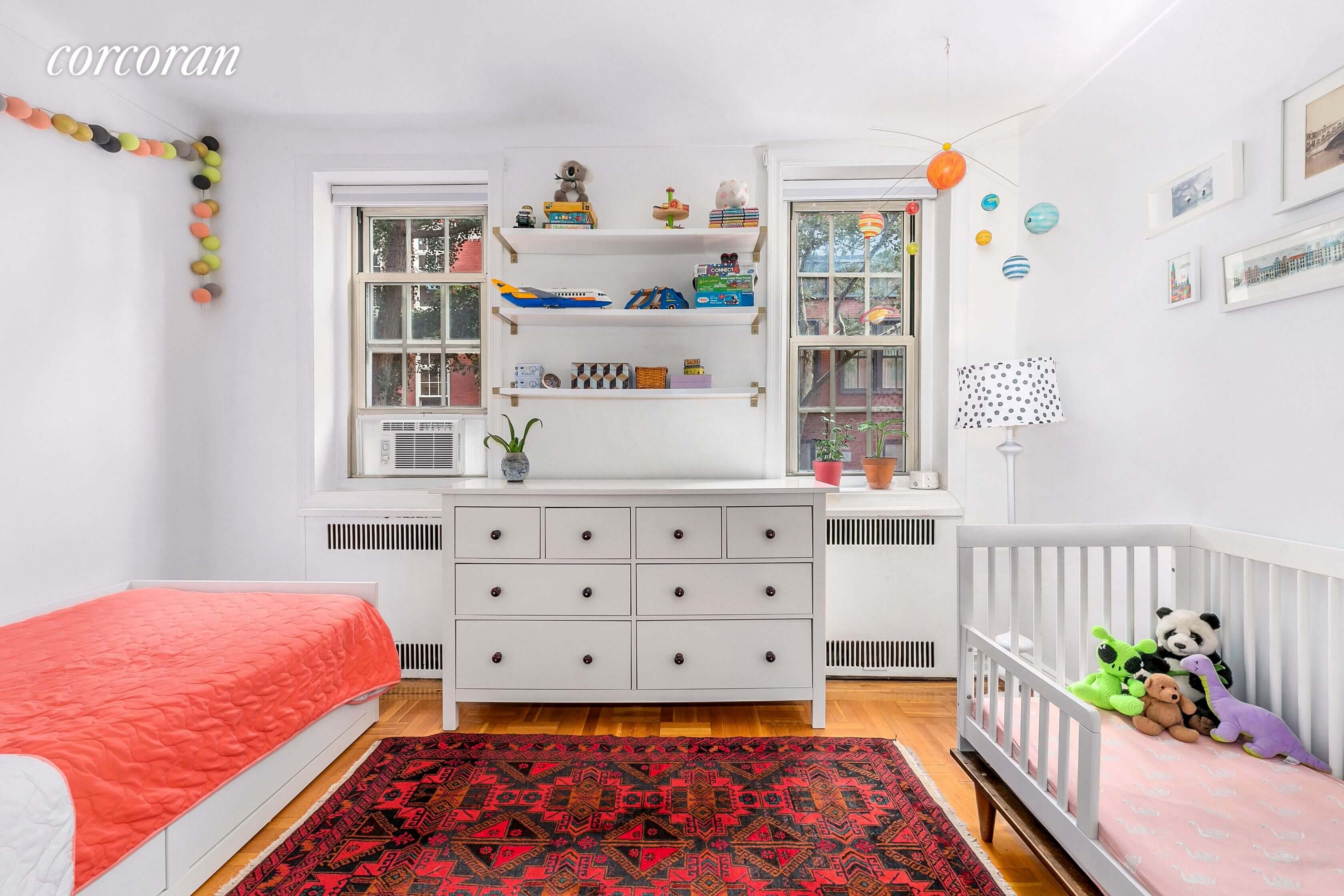 interior of apartment 2c at 72 orange street in brooklyn heights