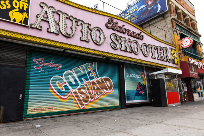 coney island mural