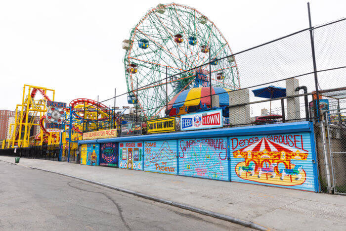 coney island mural