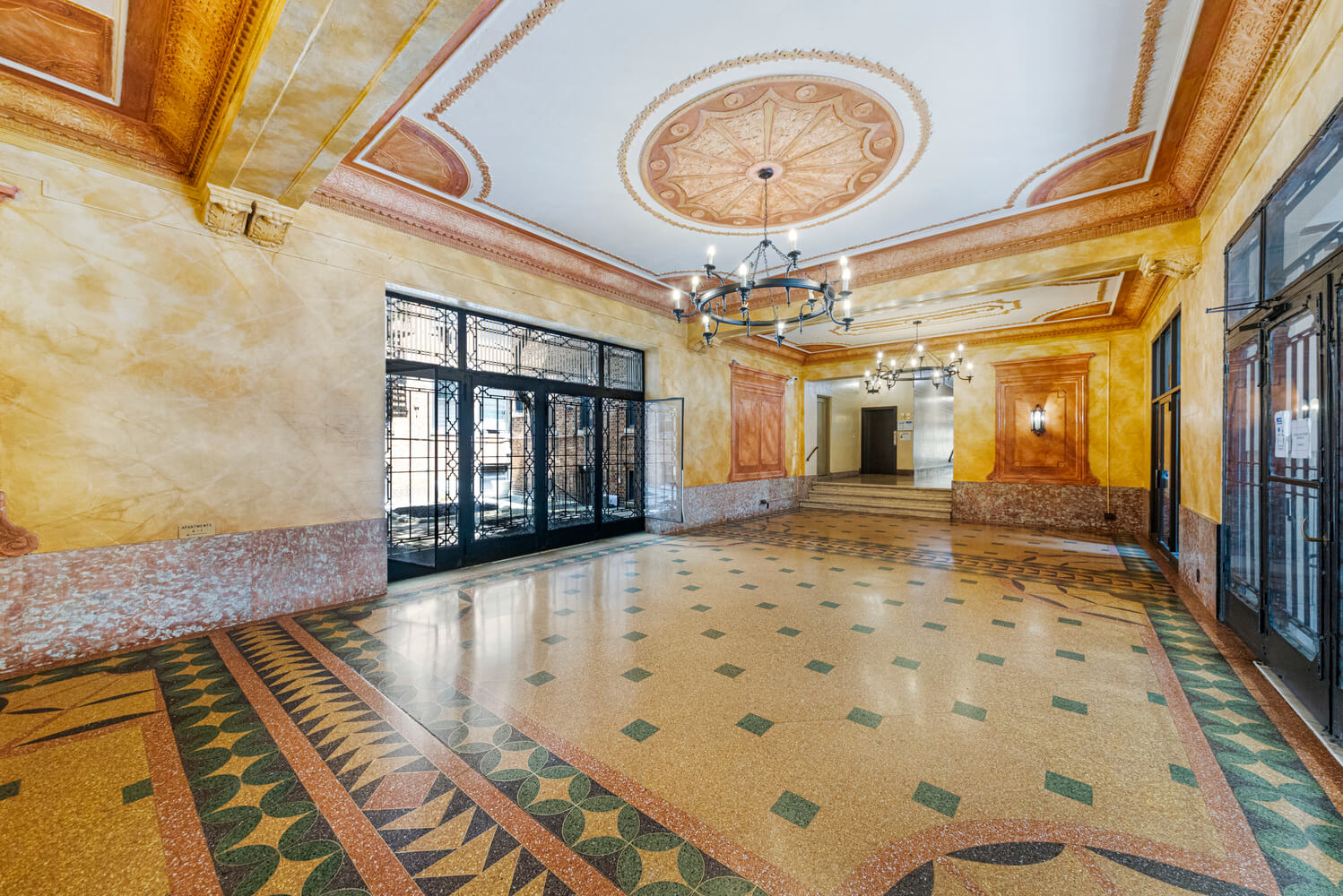 lobby of 345 montgomery street brooklyn