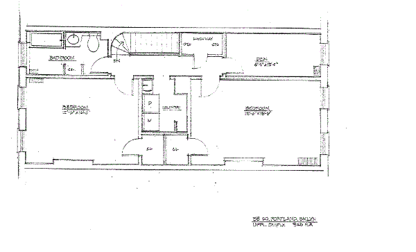 interior of 38 s portland avenue unit 2, brooklyn