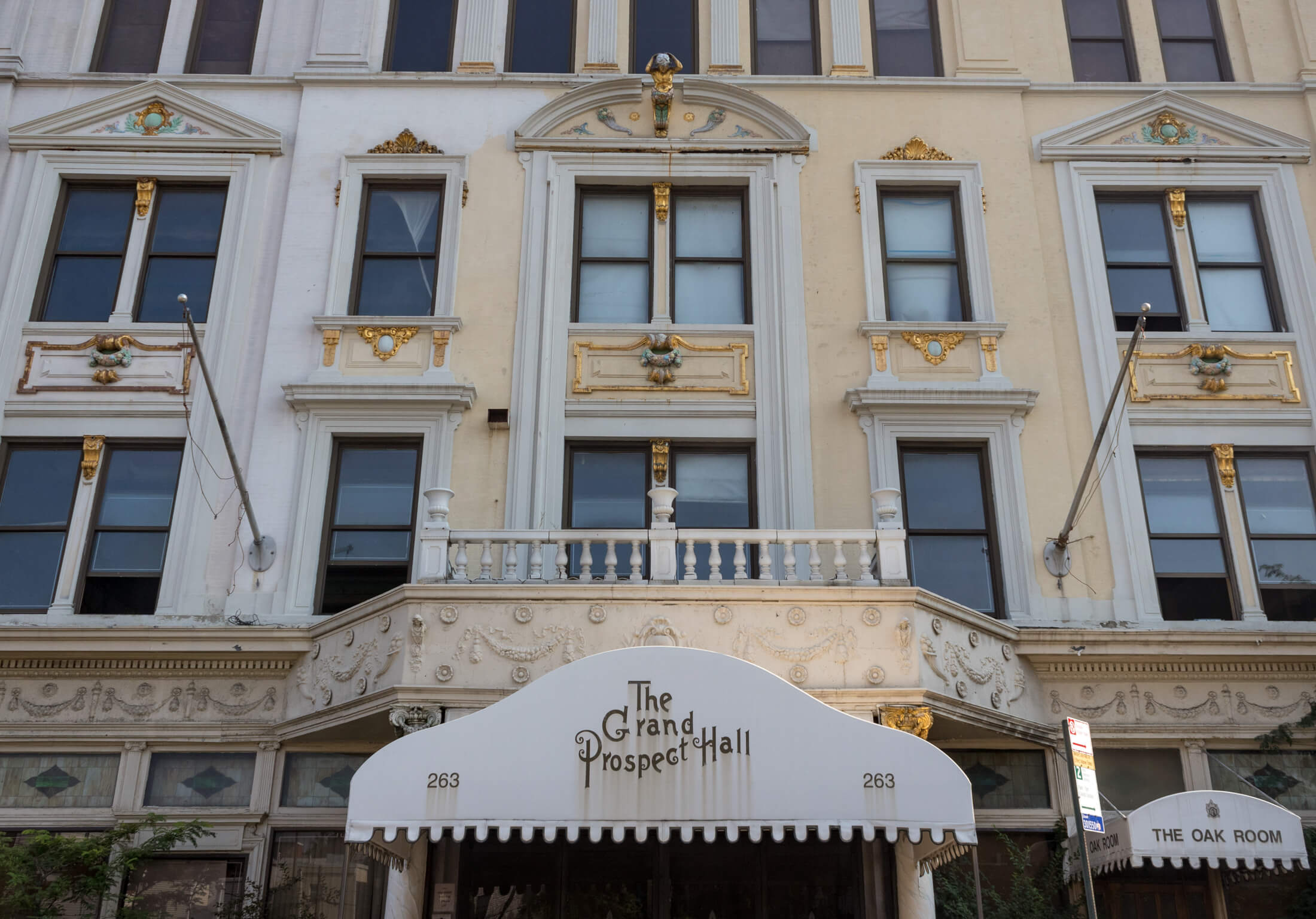 exterior of grand prospect hall