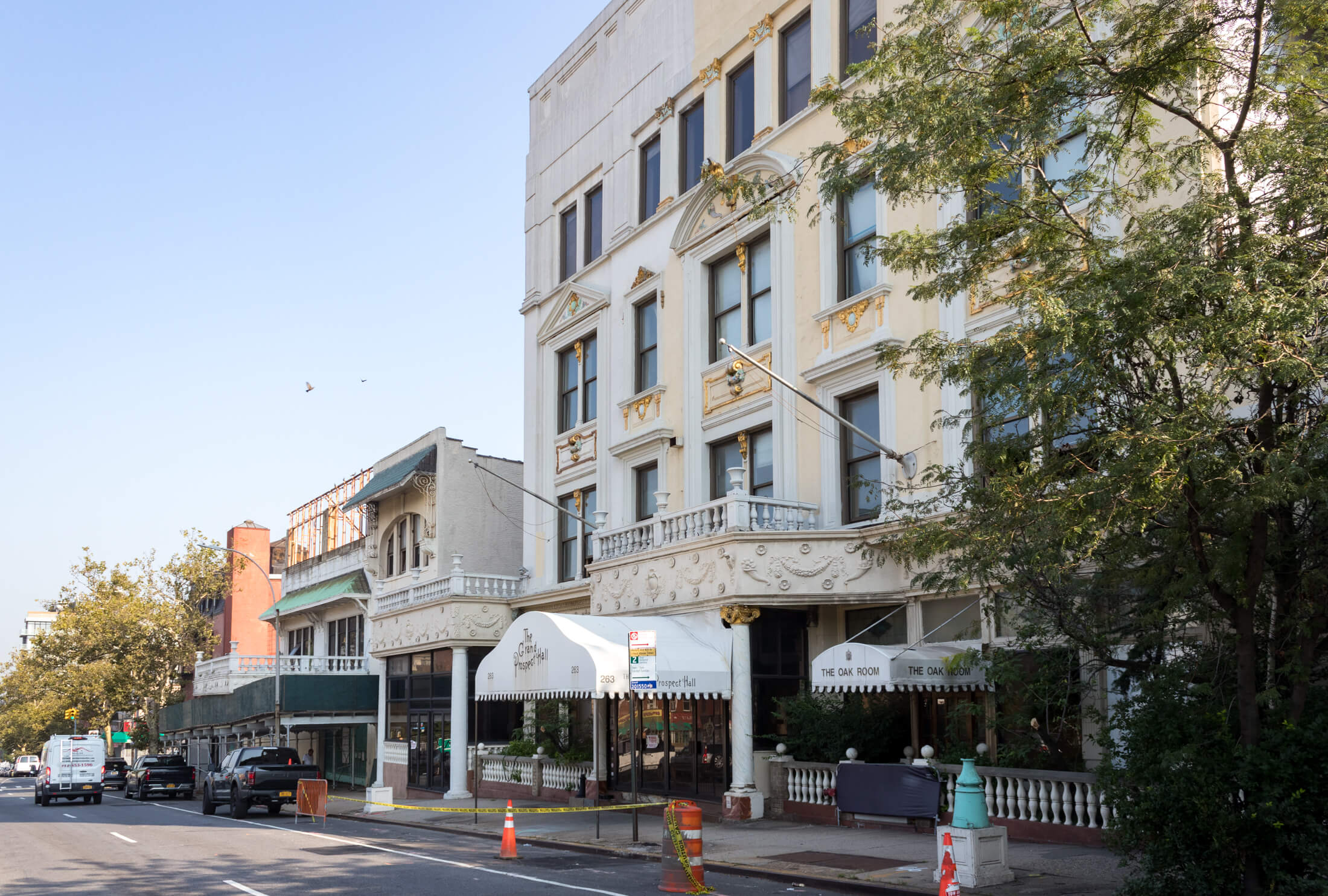 exterior of grand prospect hall