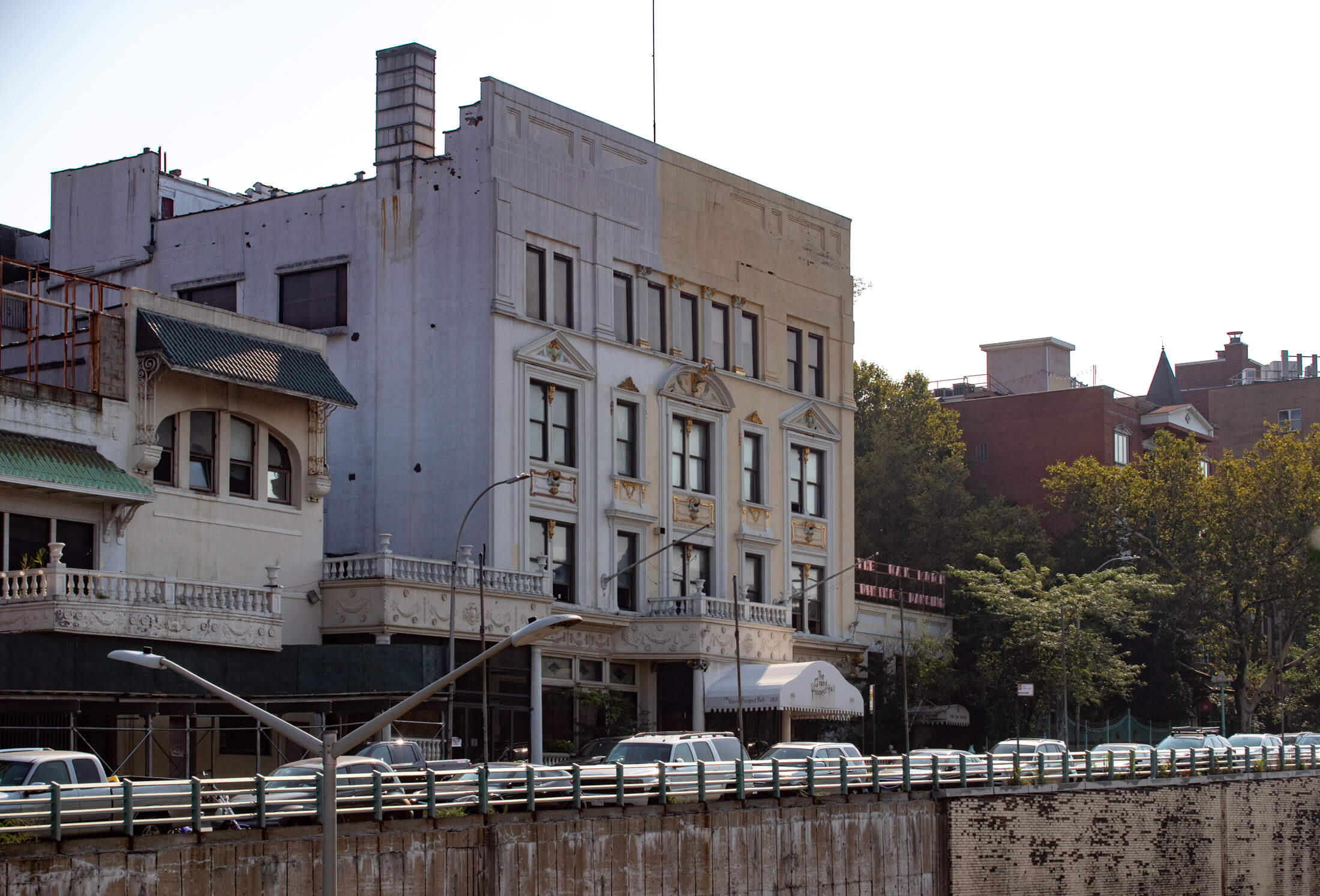 exterior of grand prospect hall