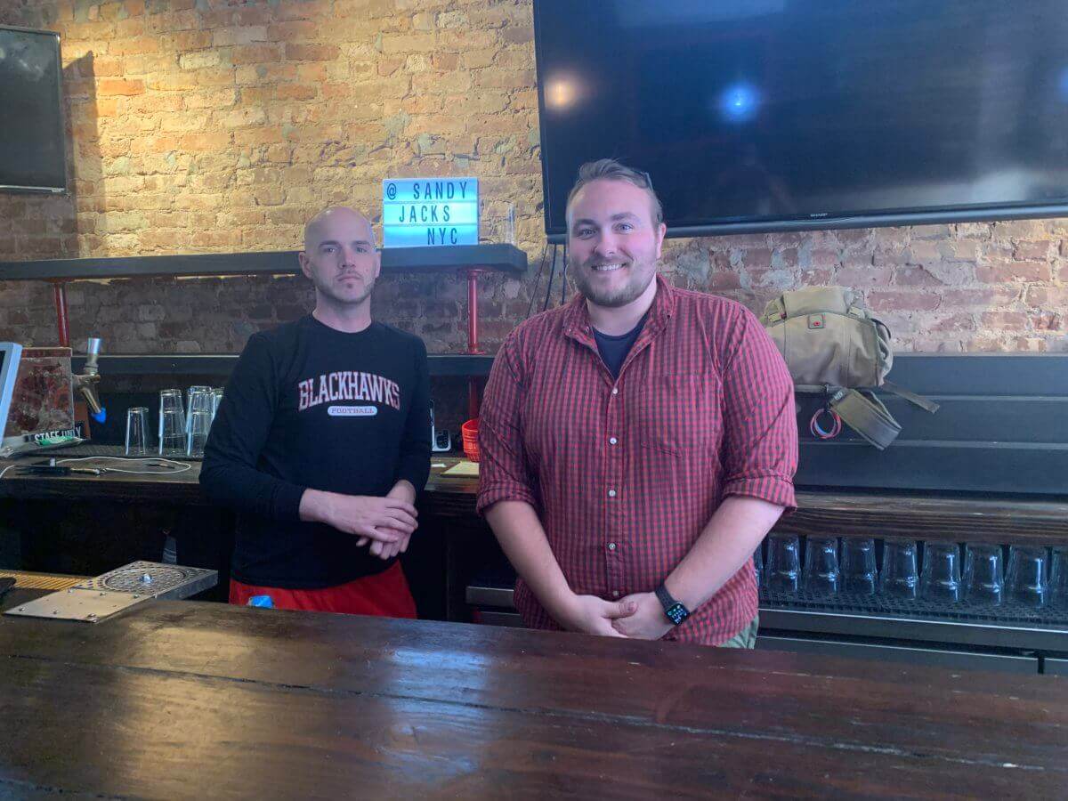 Michael Thayer and Kevin Valenza are the owners of Greenwood Height's soon-to-be-coming bar Sandy Jack's