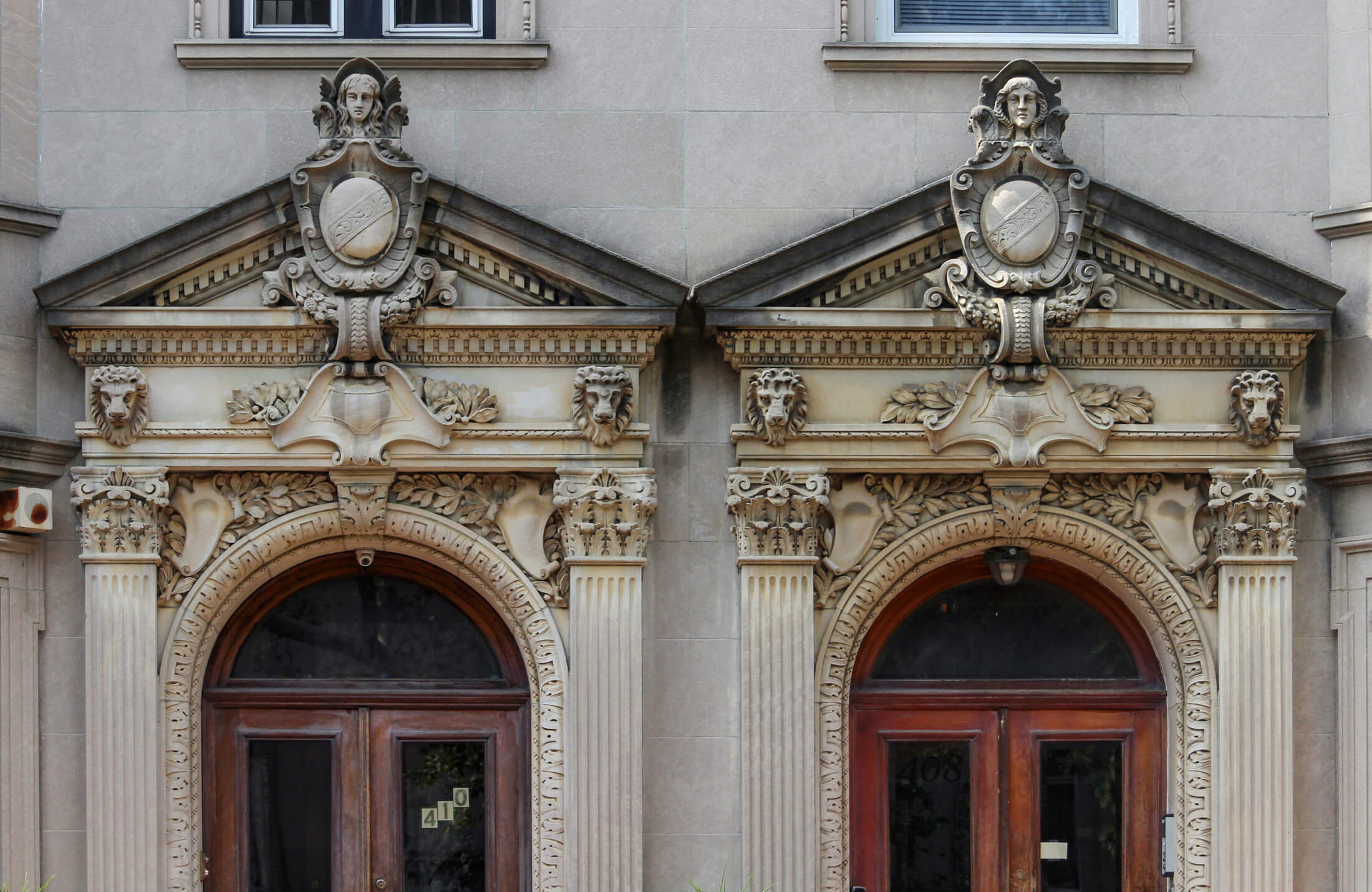 front doors in bed stuy