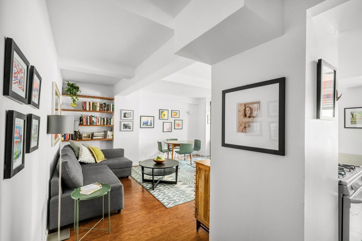 interior of 5f in 111 hicks street