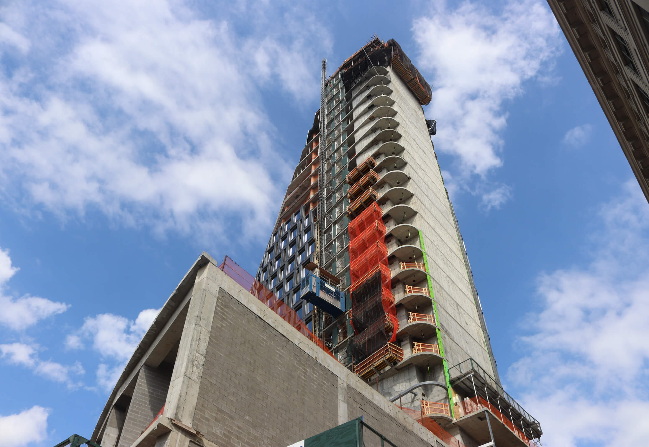 60 front street under construction