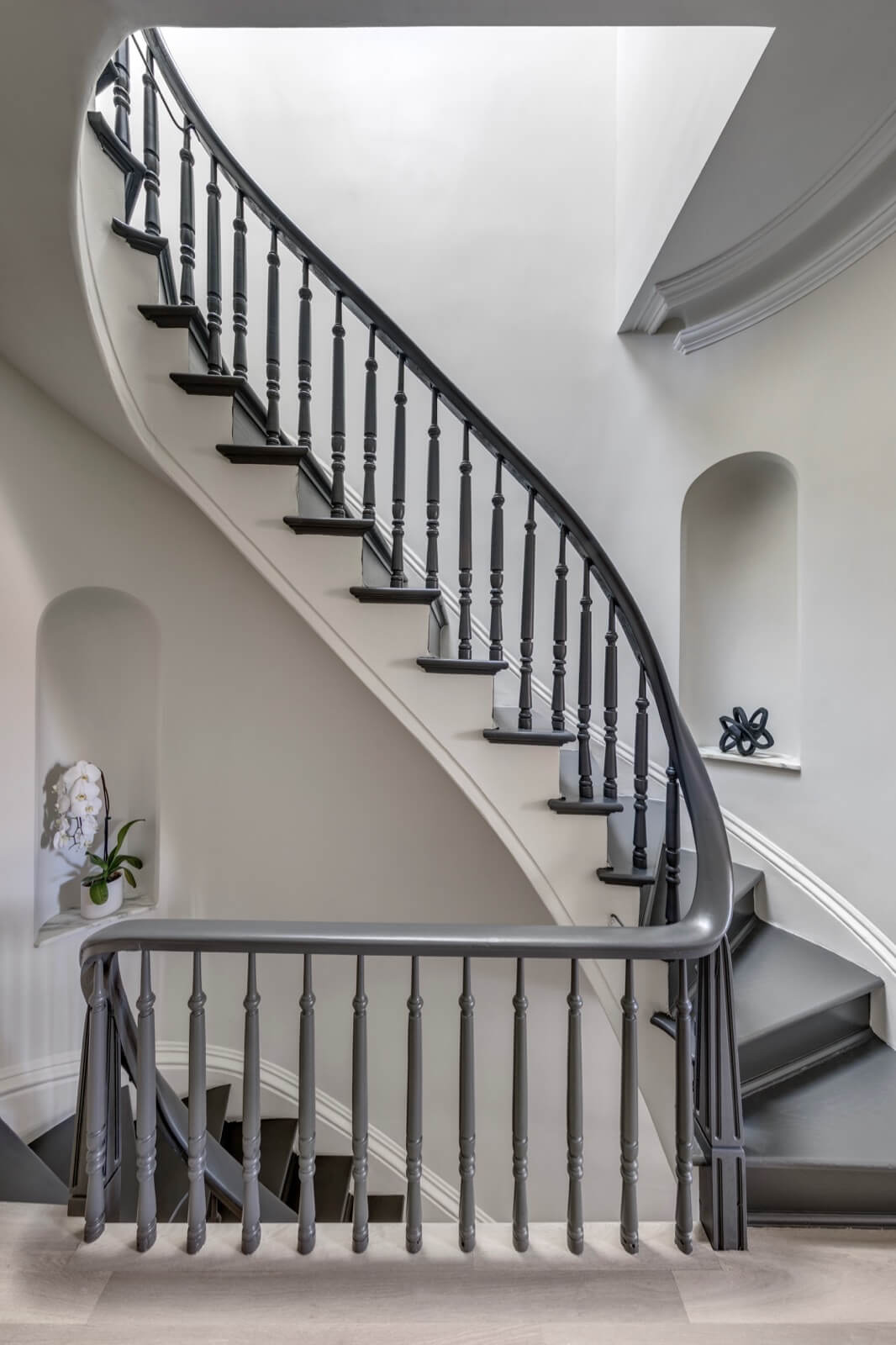 Brooklyn brownstone staircase