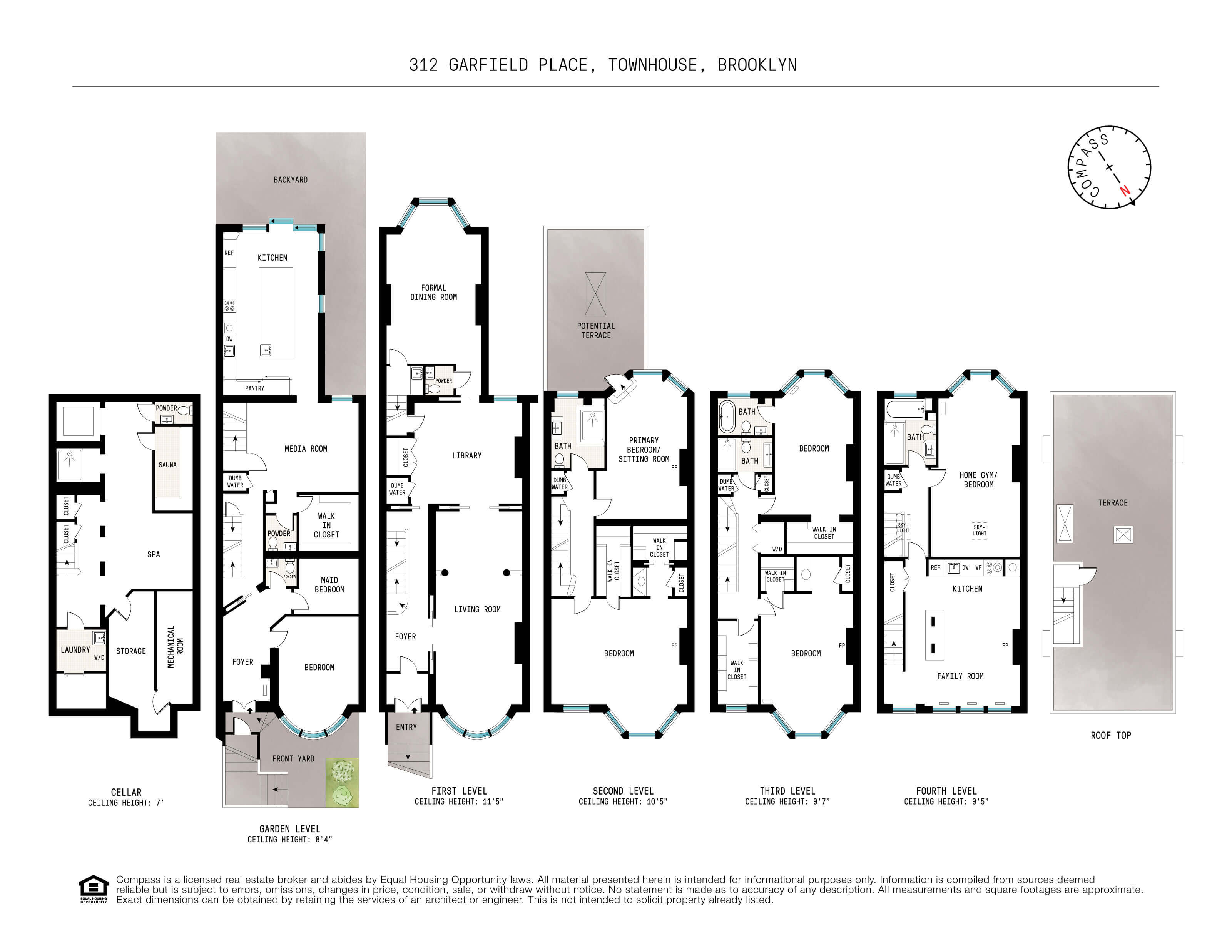 floorplan of 312 garfield place