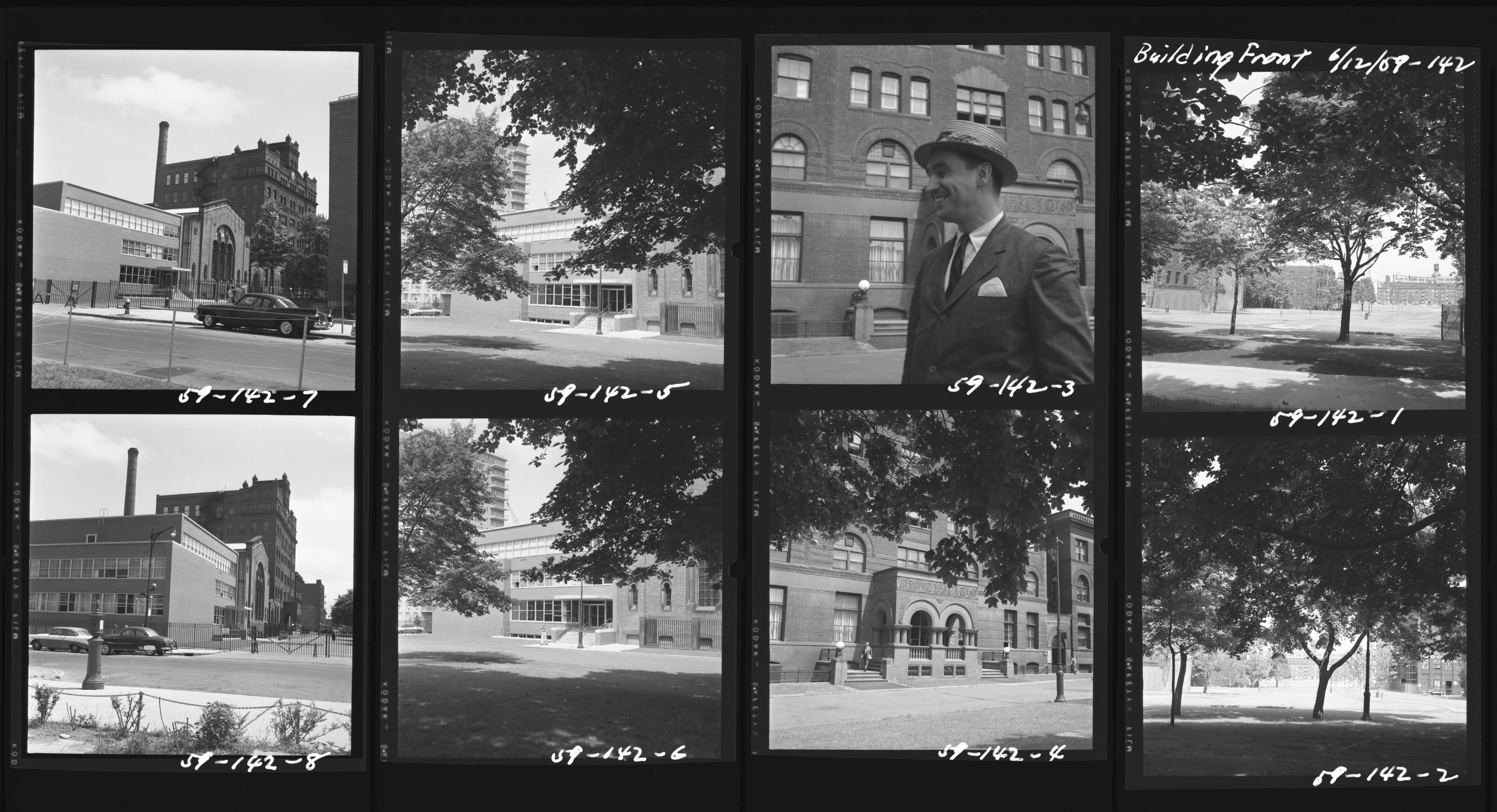 exterior images of the ryerson building at pratt 