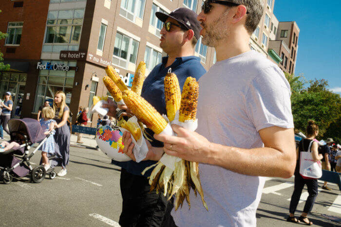 grilled corn