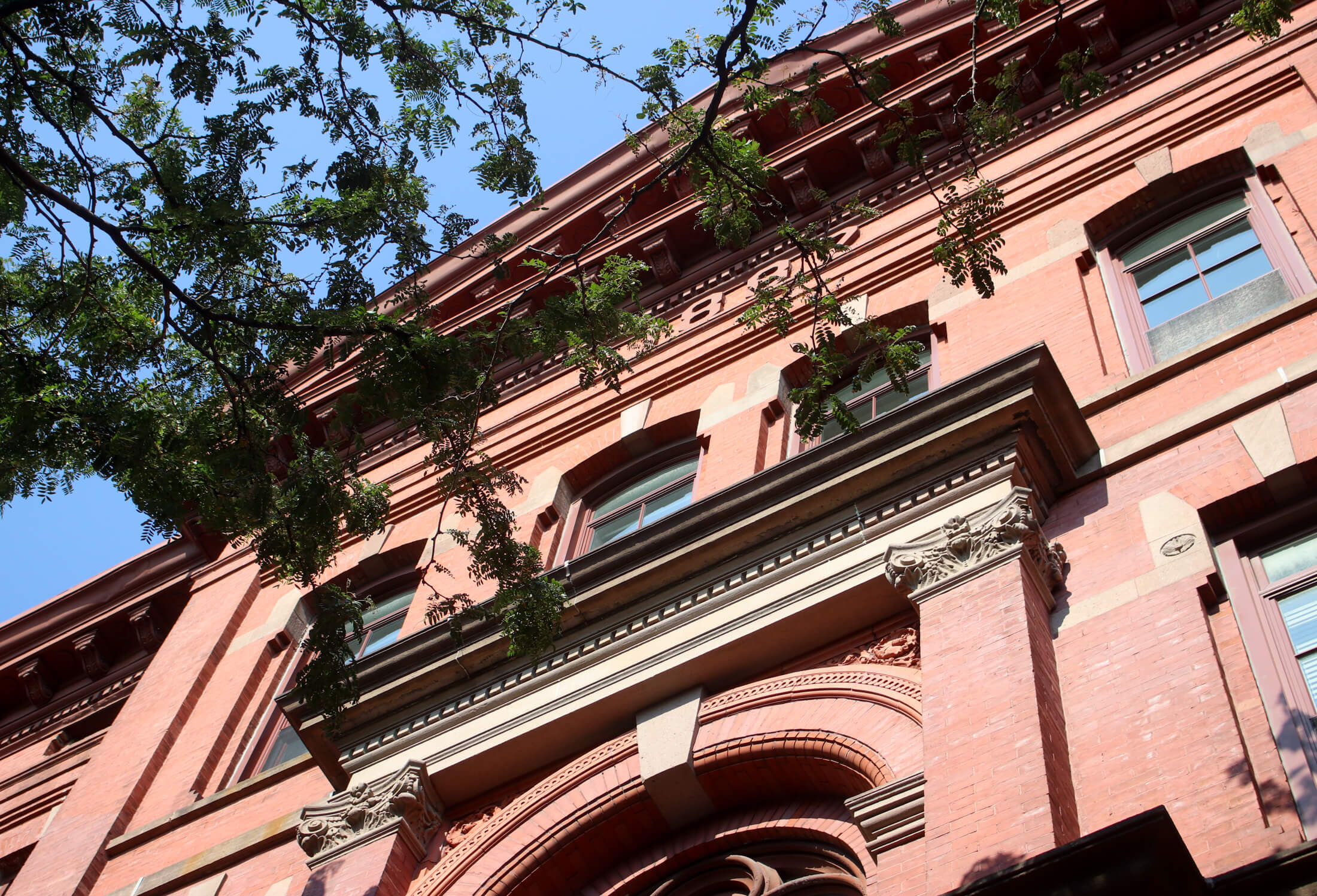 exterior of school on warren street