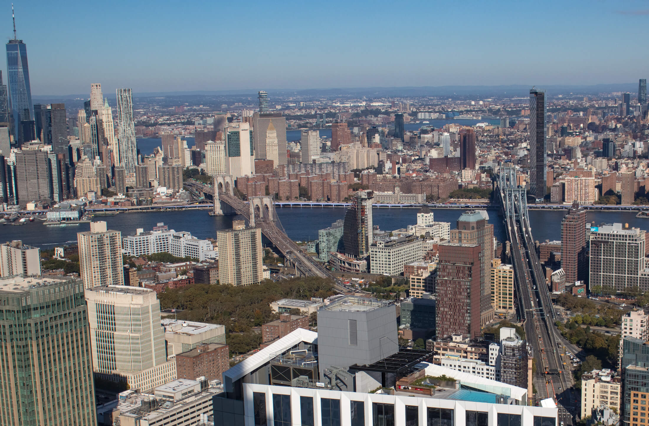 view from tower