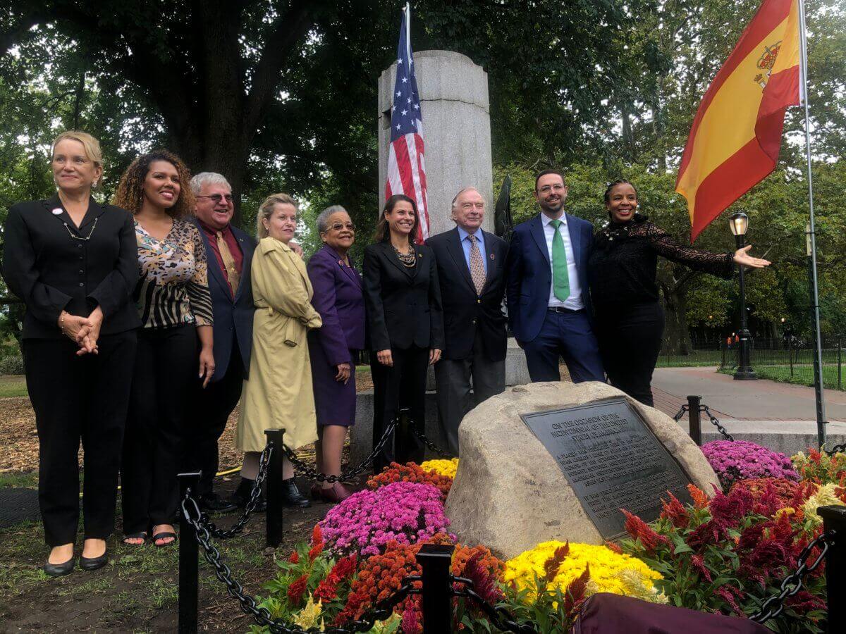 plaque unveiling