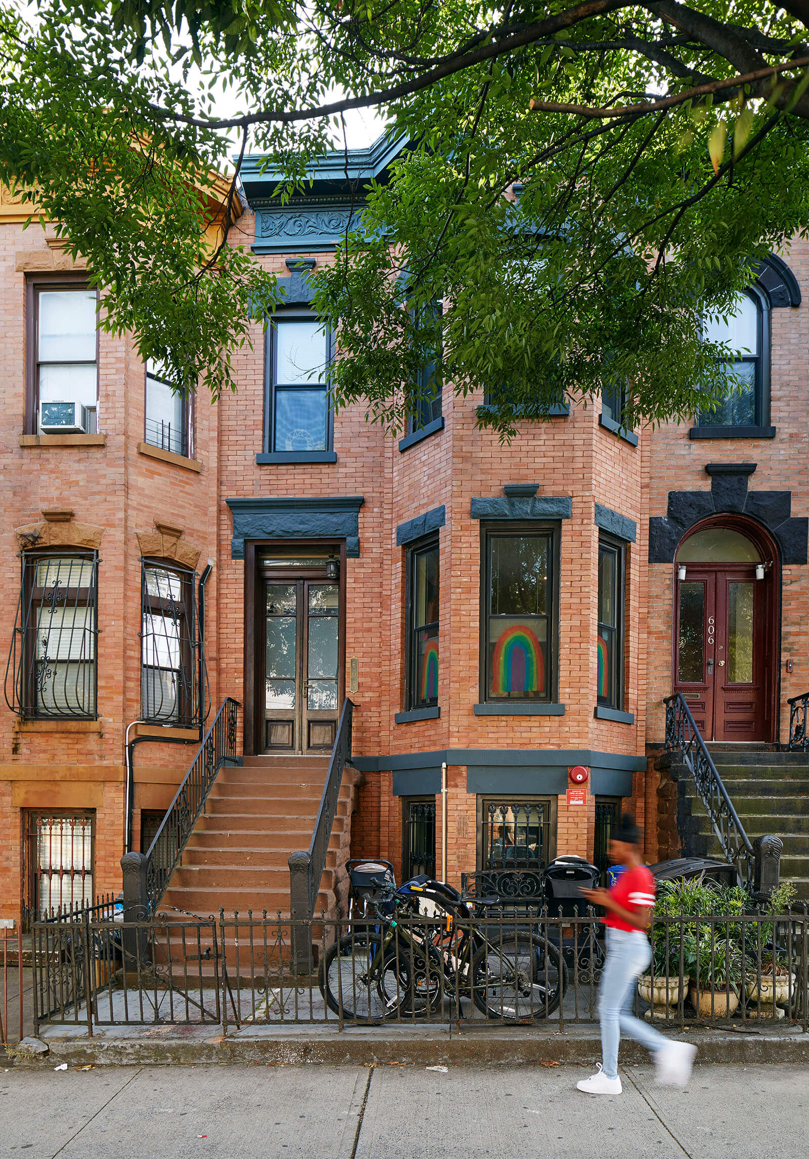 Brooklyn townhouse exterior