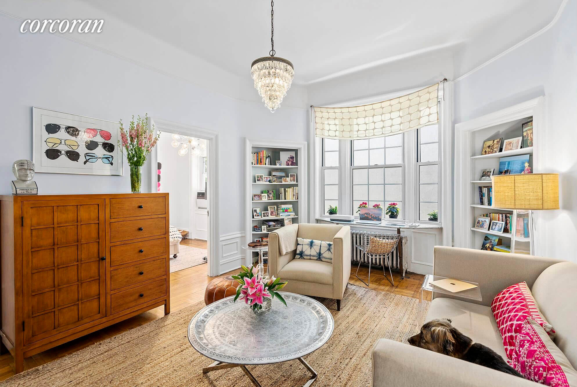 interior of apt 1f 125 prospect park west