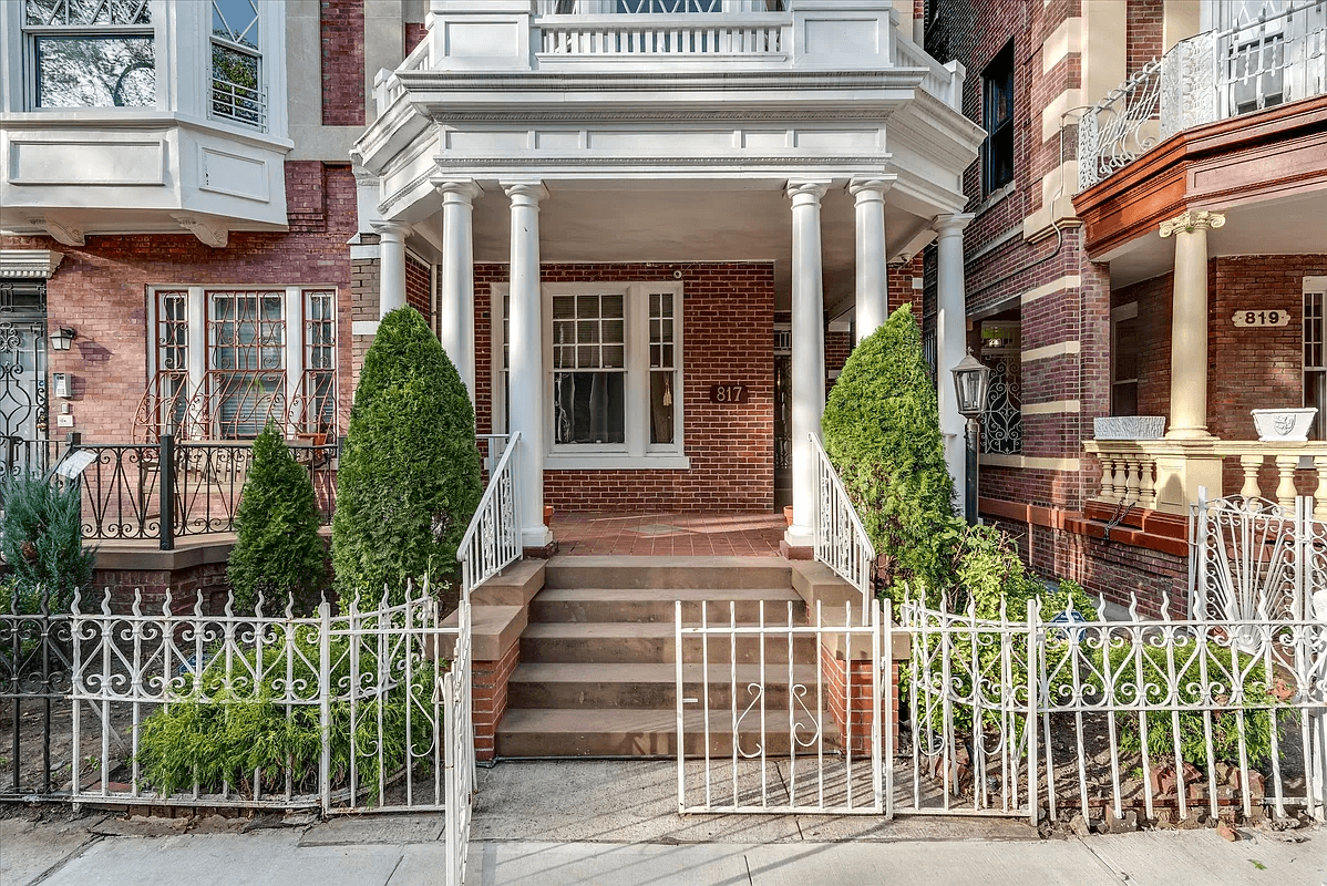 exterior of 817 prospect place