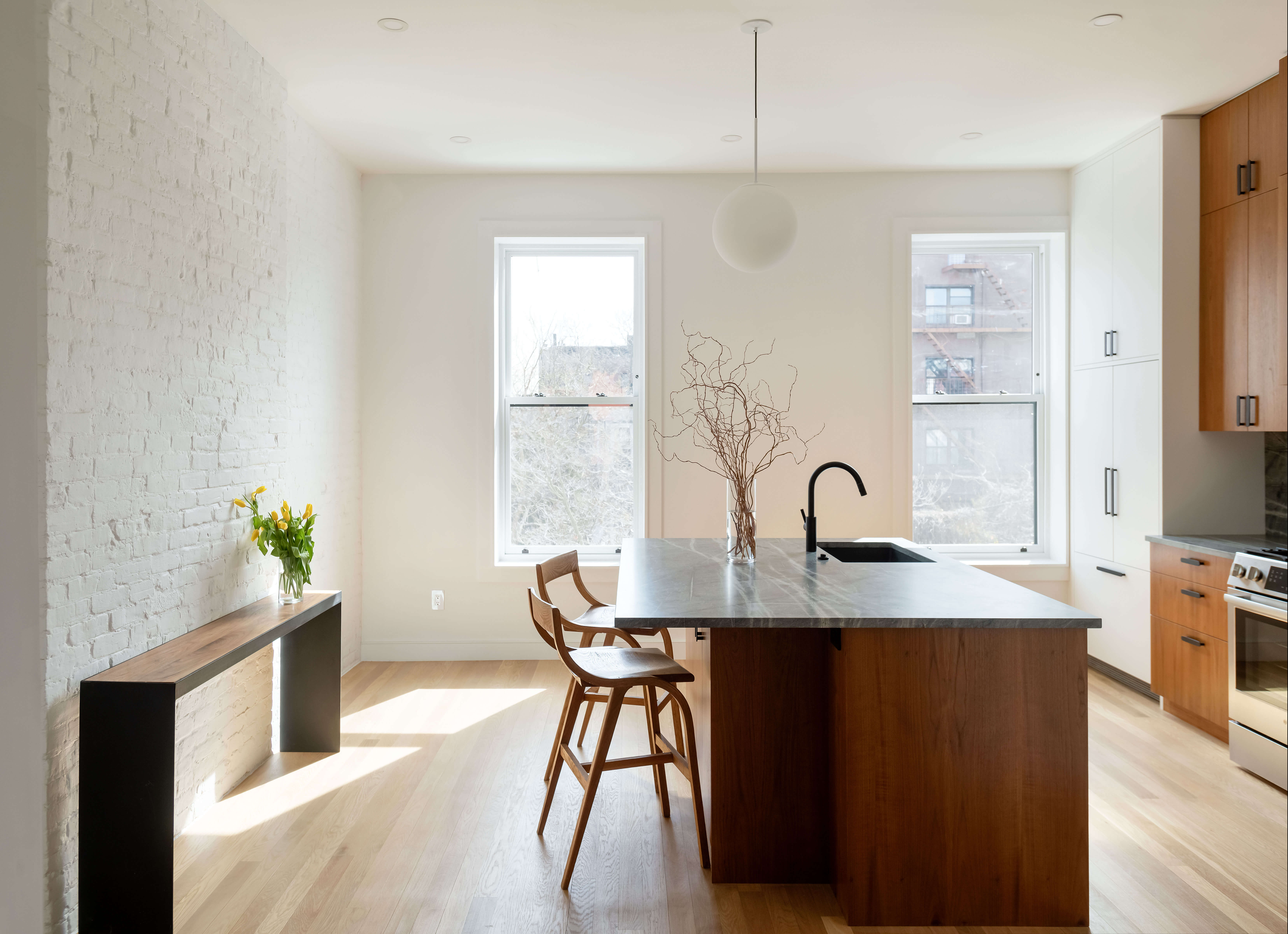 Brooklyn kitchen island