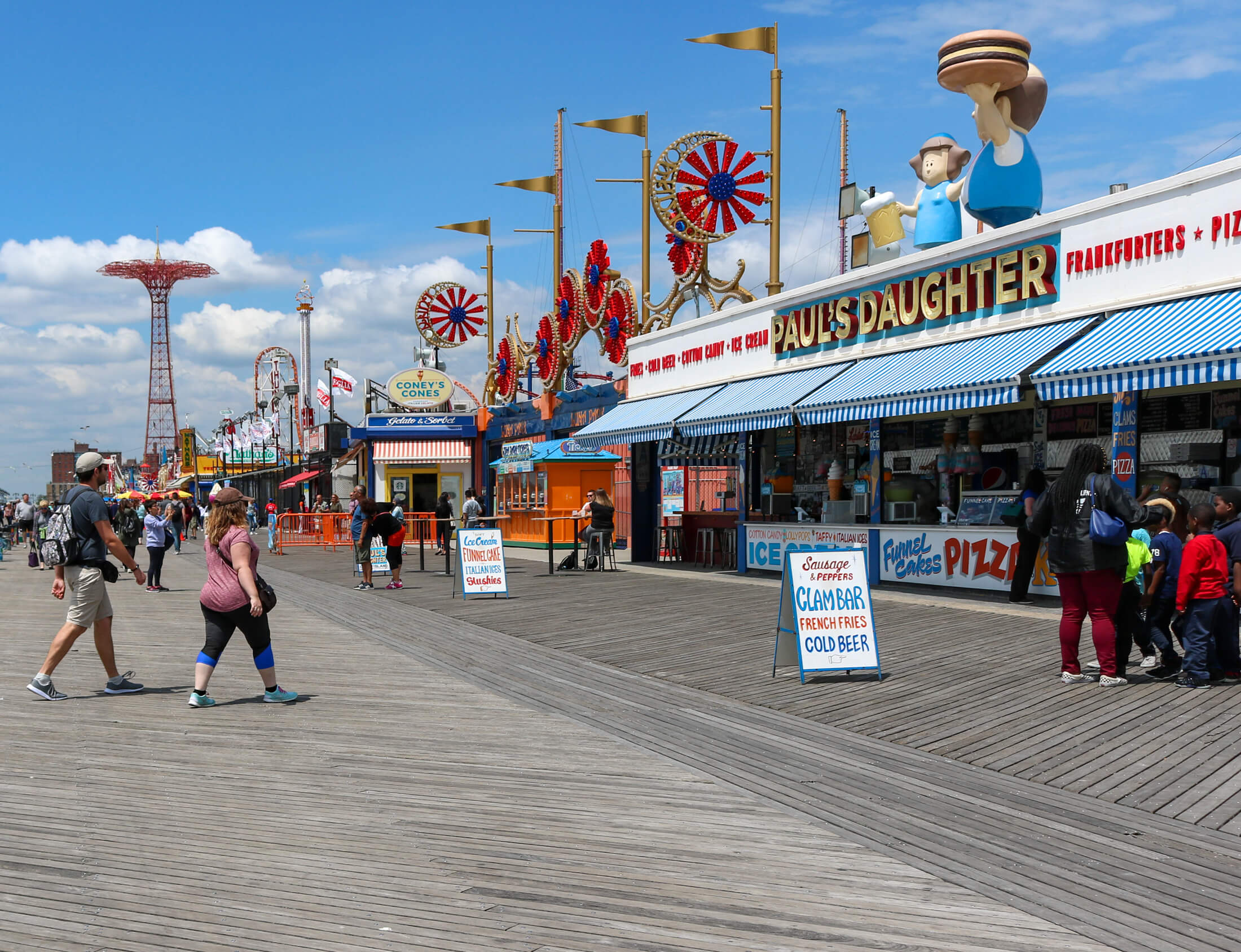 pauls daughter on the boardwalk