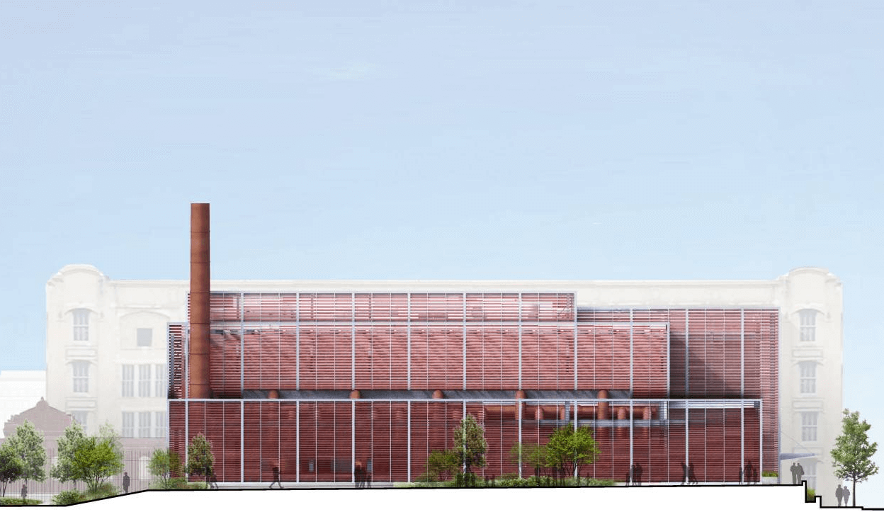 rendering of the proposed building