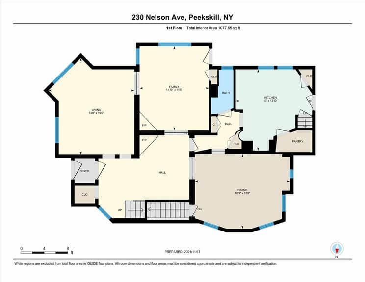 floorplan of 230 nelson avenue