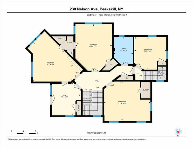 floorplan of 230 nelson avenue