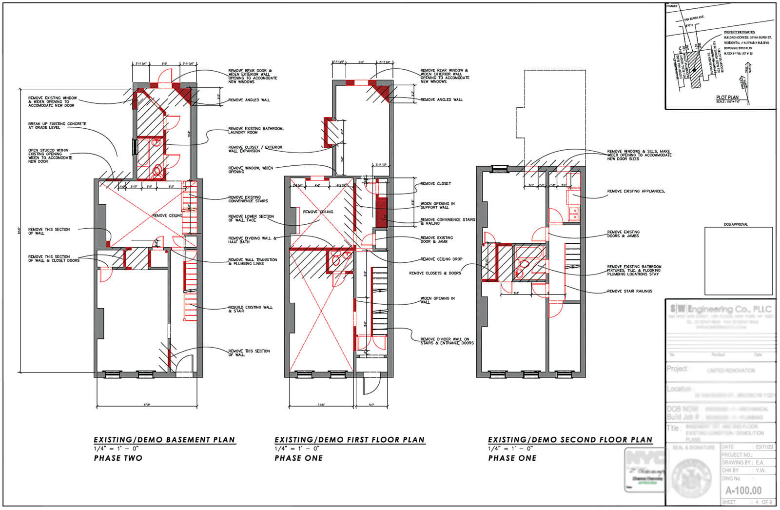 the existing plan