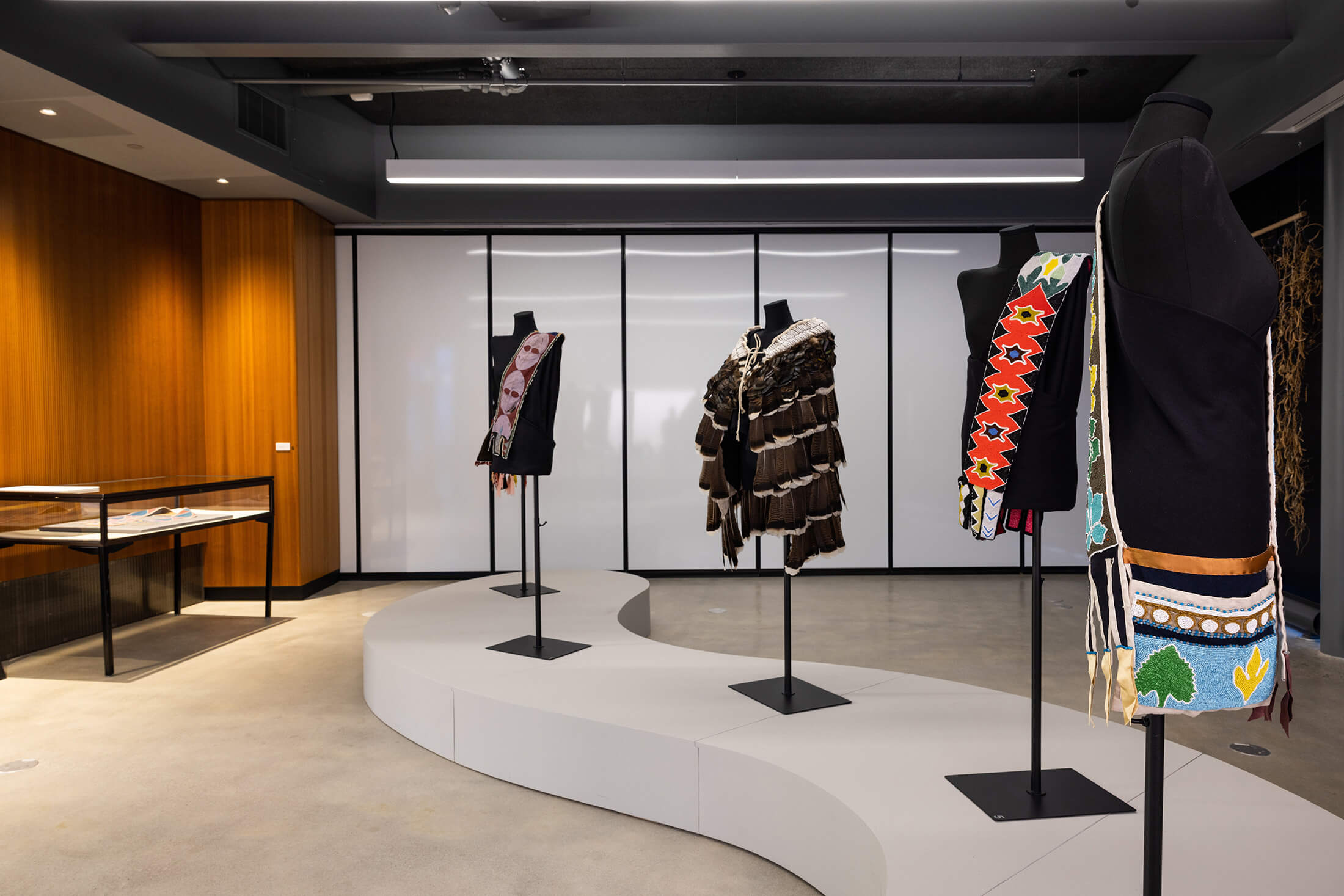 installation view of exhibit