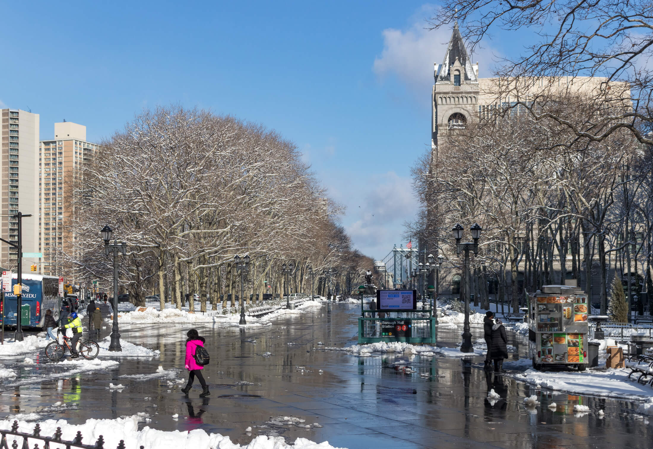 view of cadman plaza