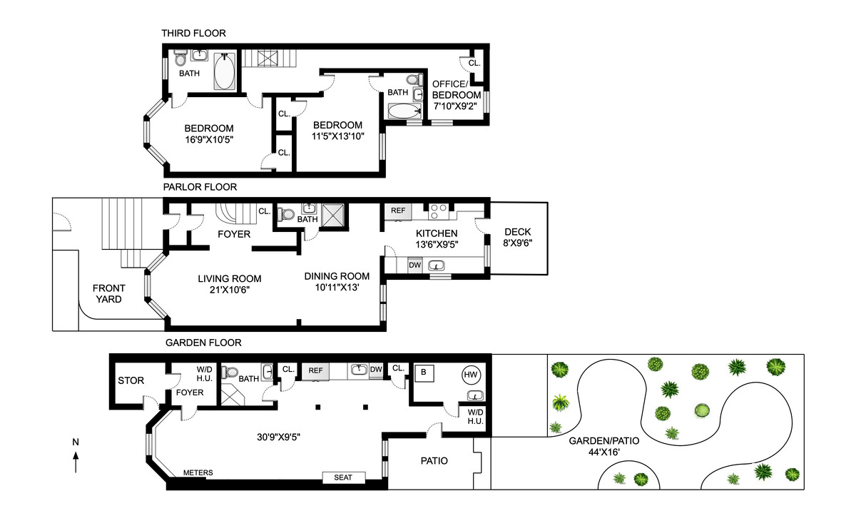 floorplan of 23 fairview place