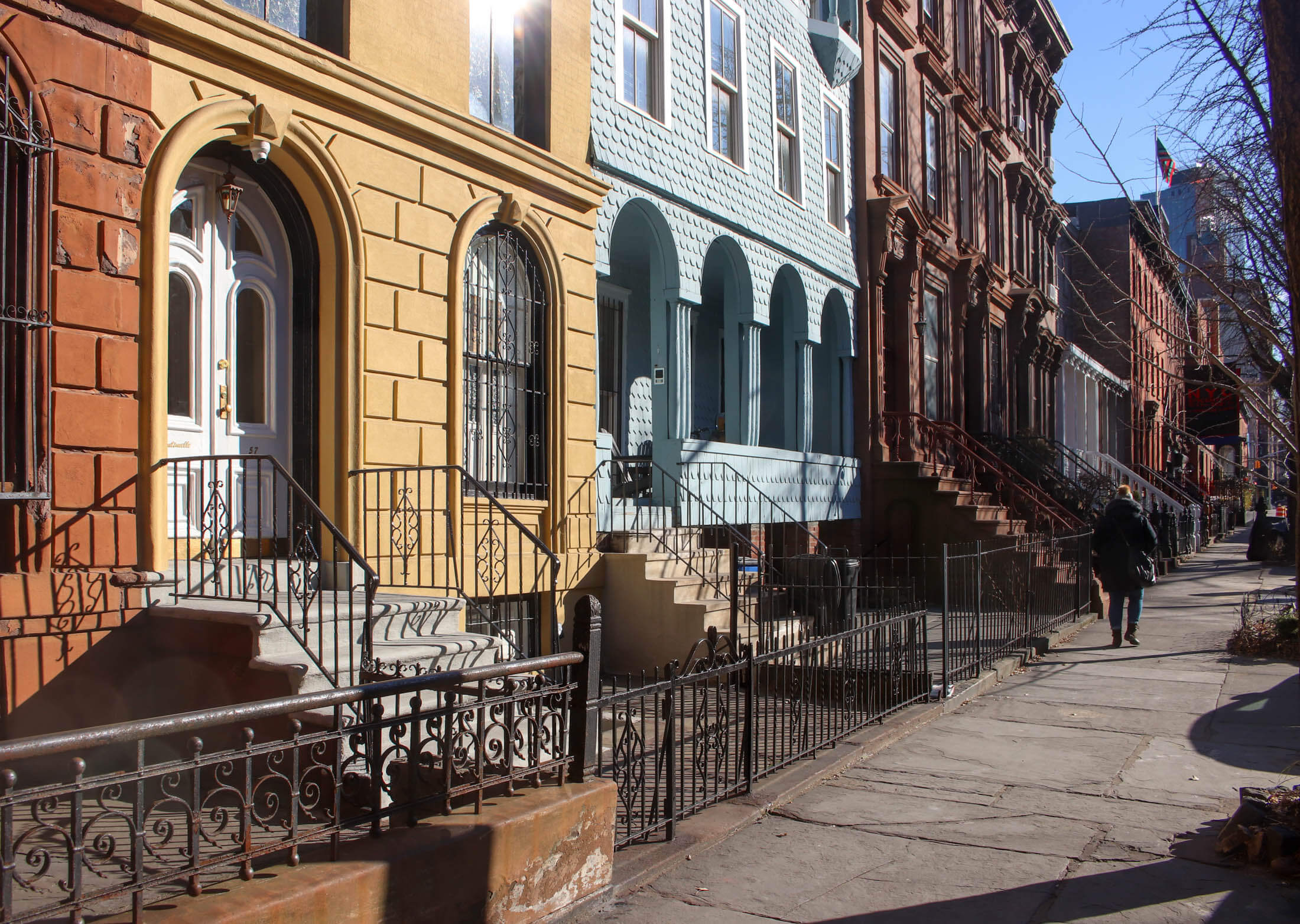 houses on south elliott place in fort greene