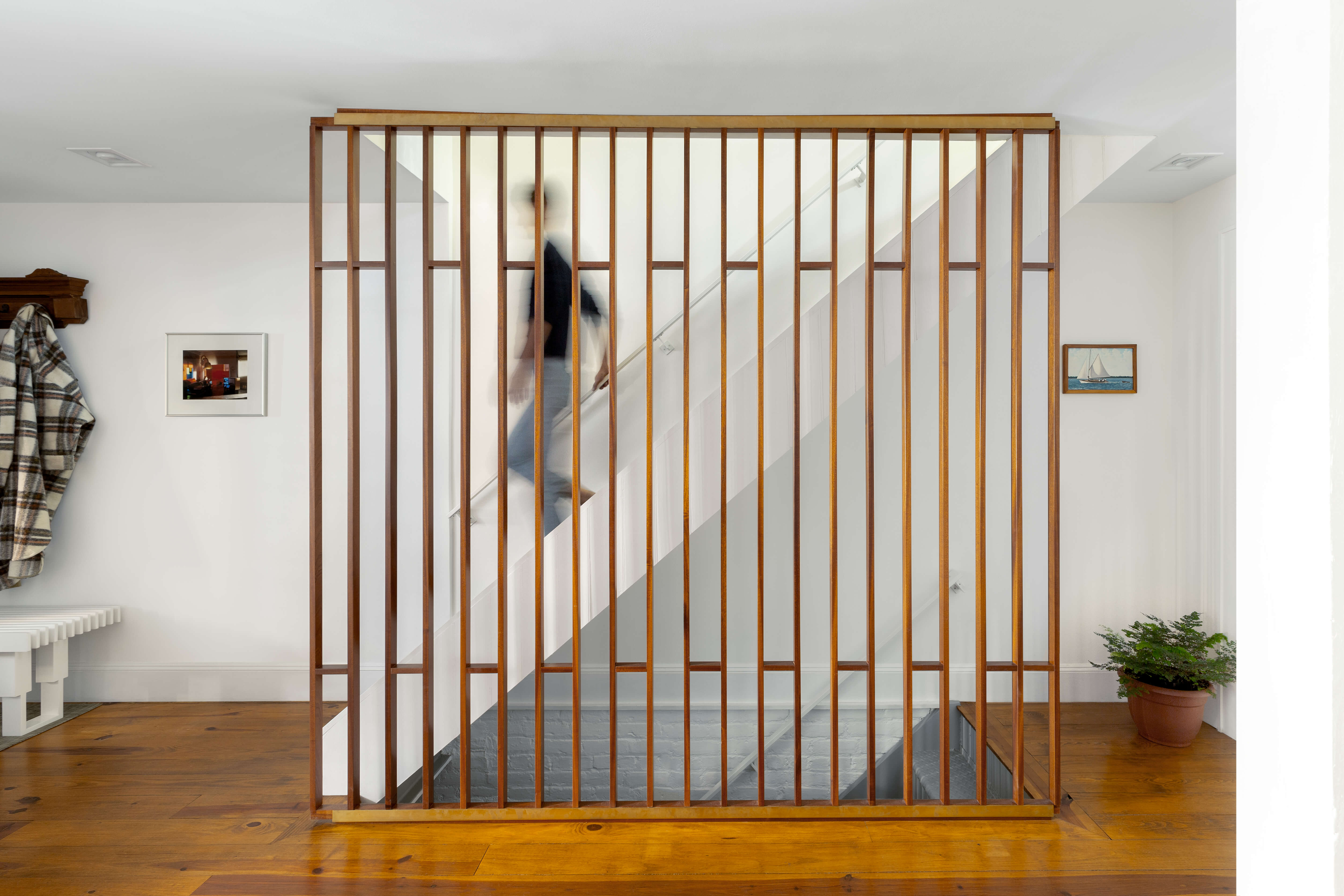 Brooklyn stair screen