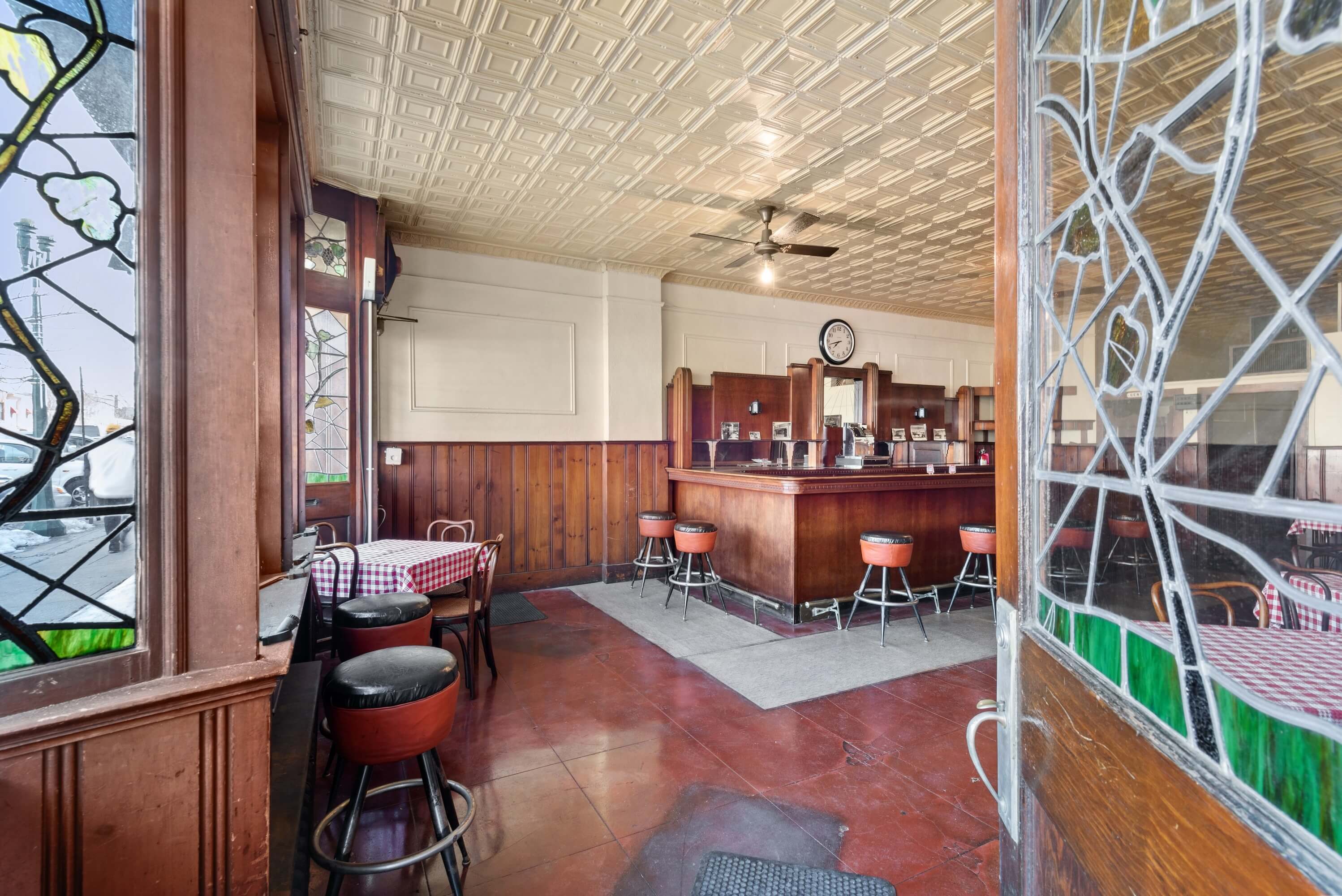 interior of huber's hofbrau 370 mamaroneck avenue