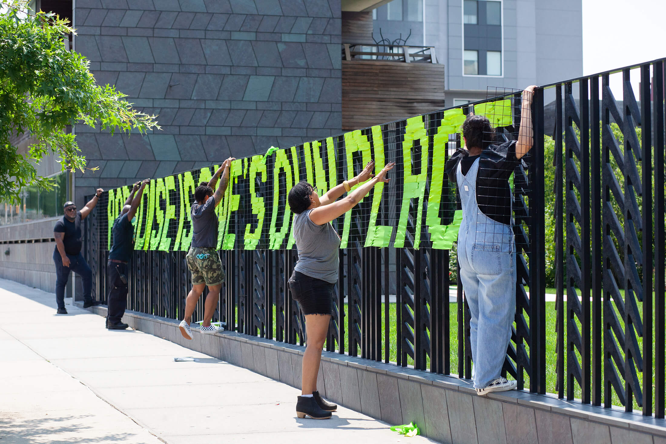 fence weaving at weeksville