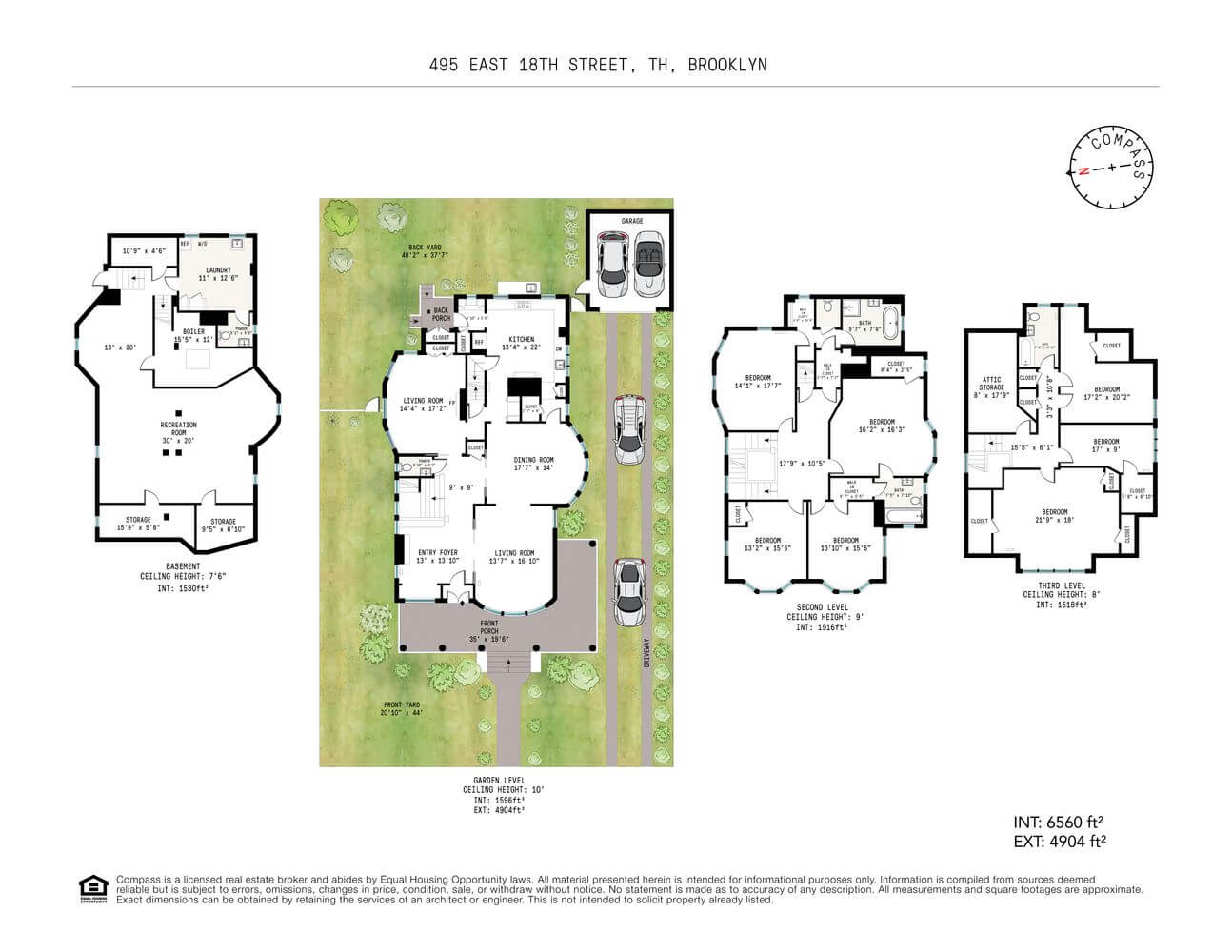 floorplan of 495 east 18th street