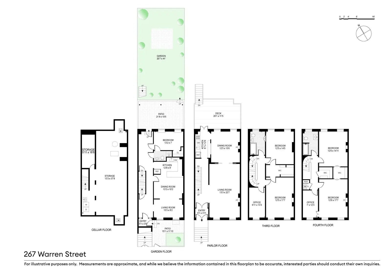 floorplan of 267 warren street