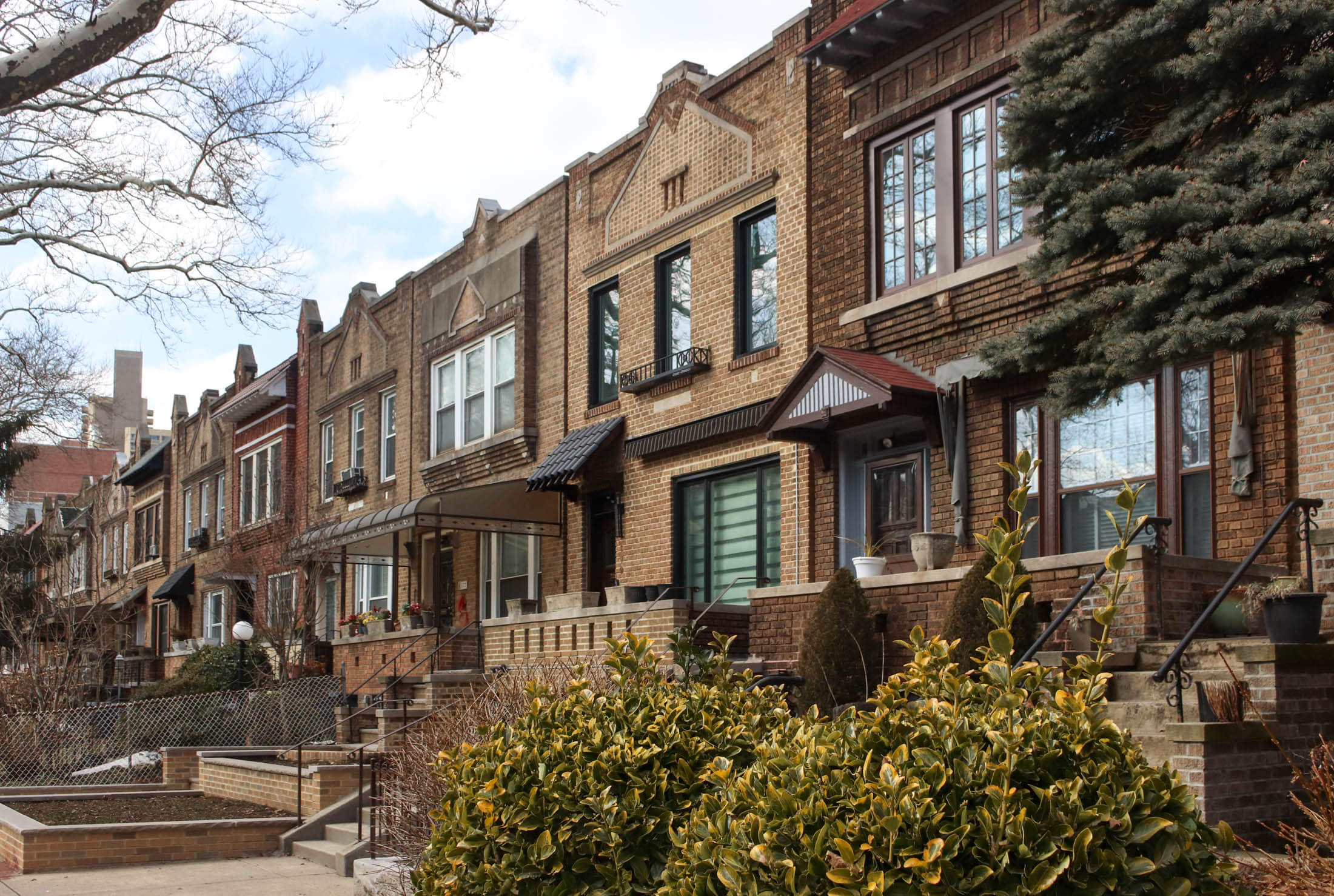 exterior of houses