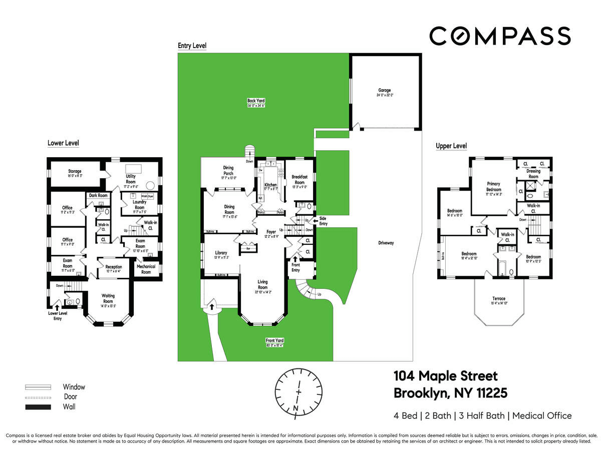 floor plan of 110 maple street