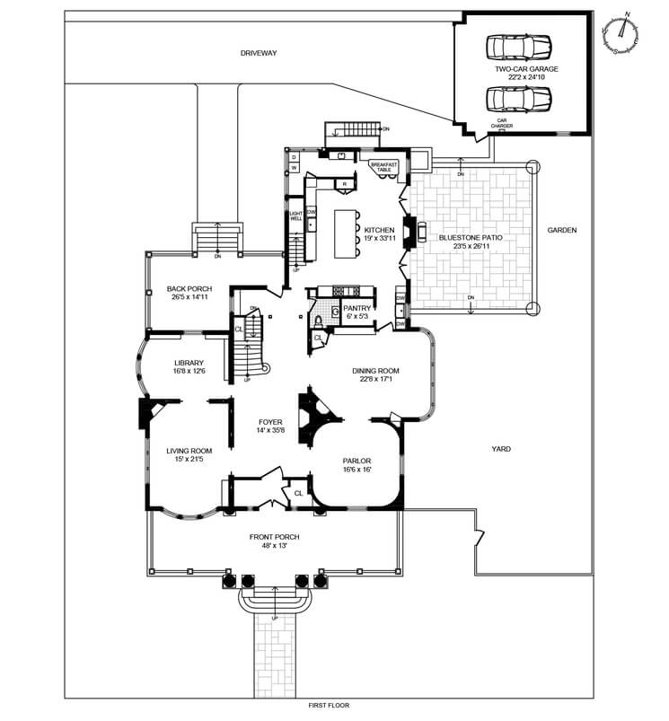 floorplan for 1305 albemarle road